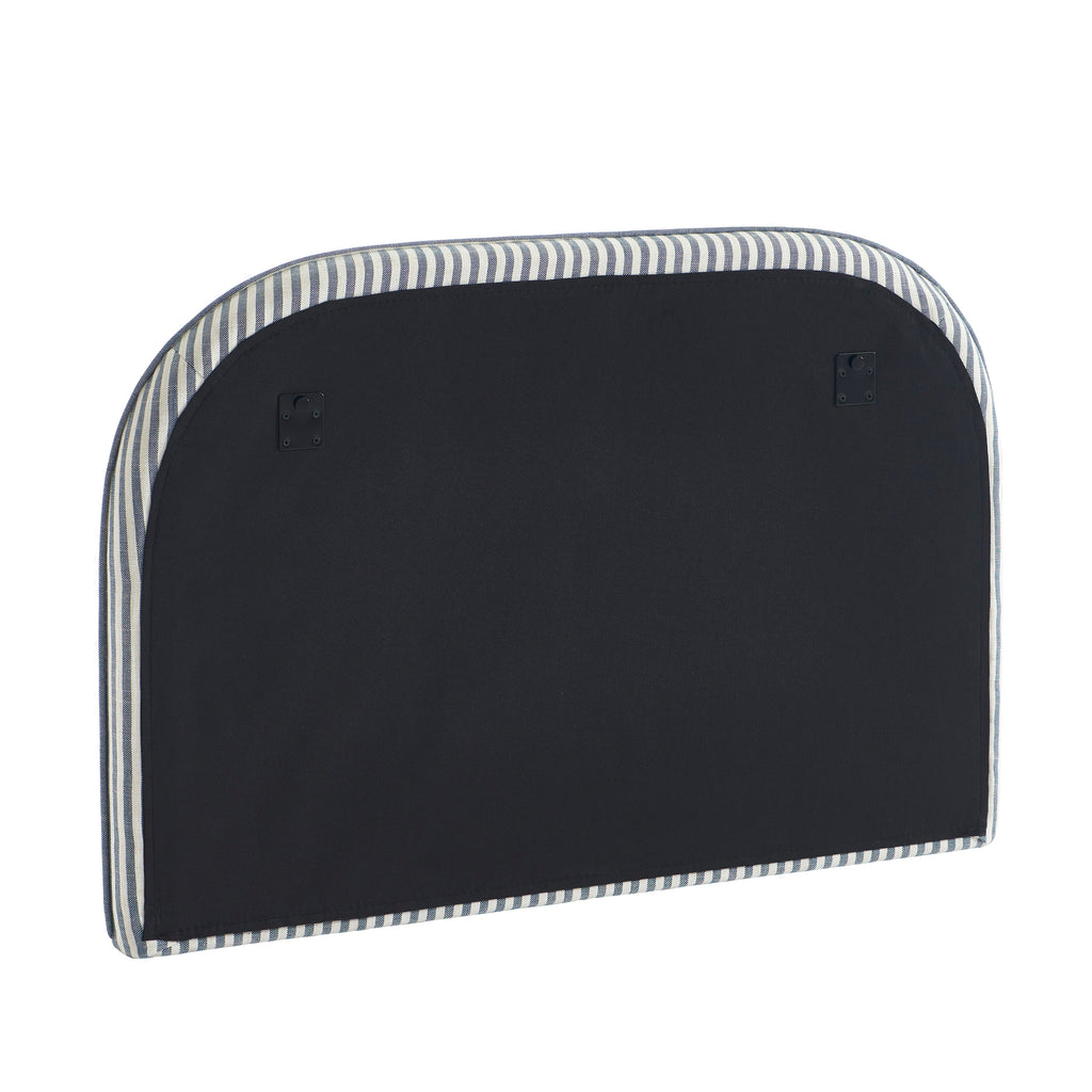 LOUISON Upholstered Bed Headboard – Blue