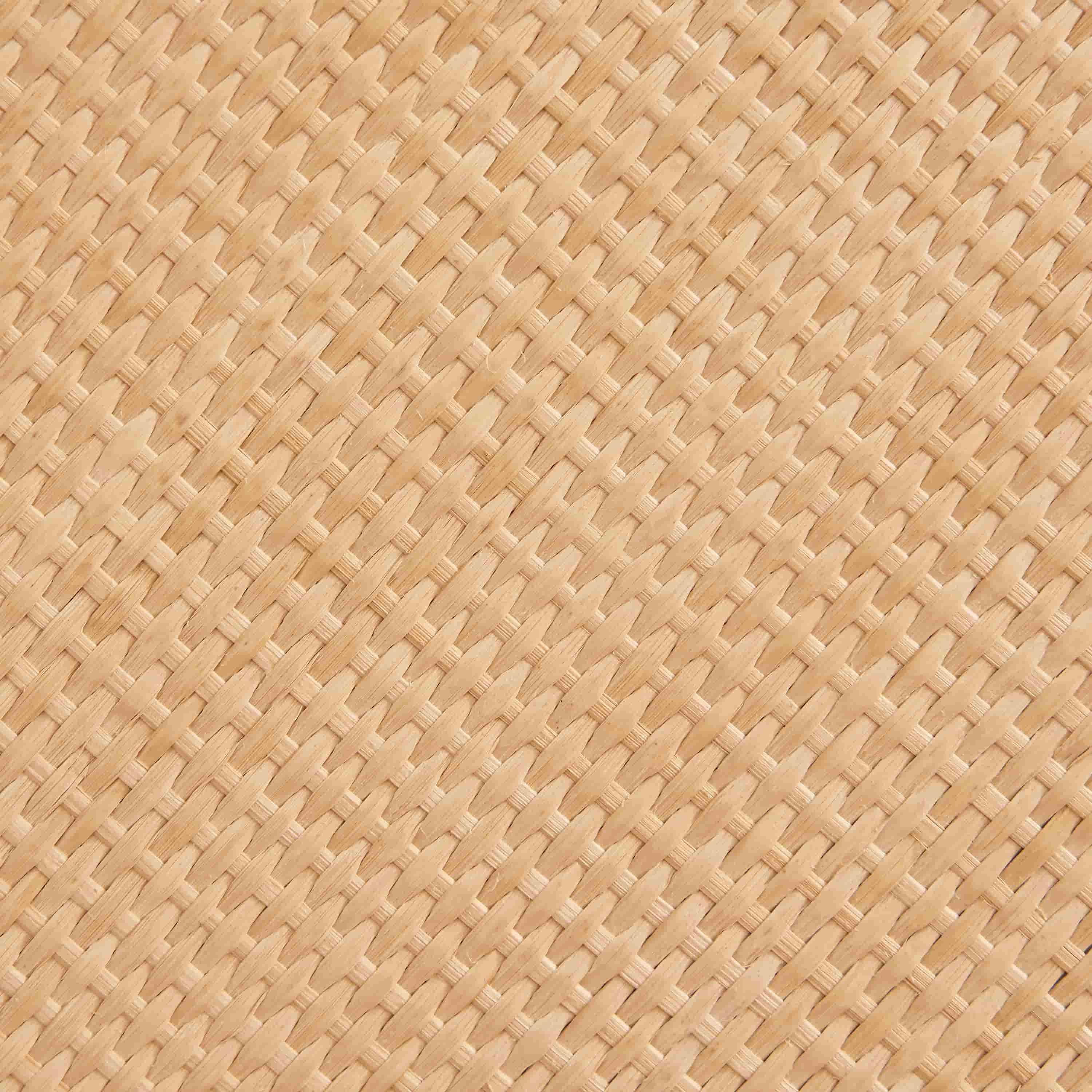 LUA Ash Veneer and Rattan Cane Highboard