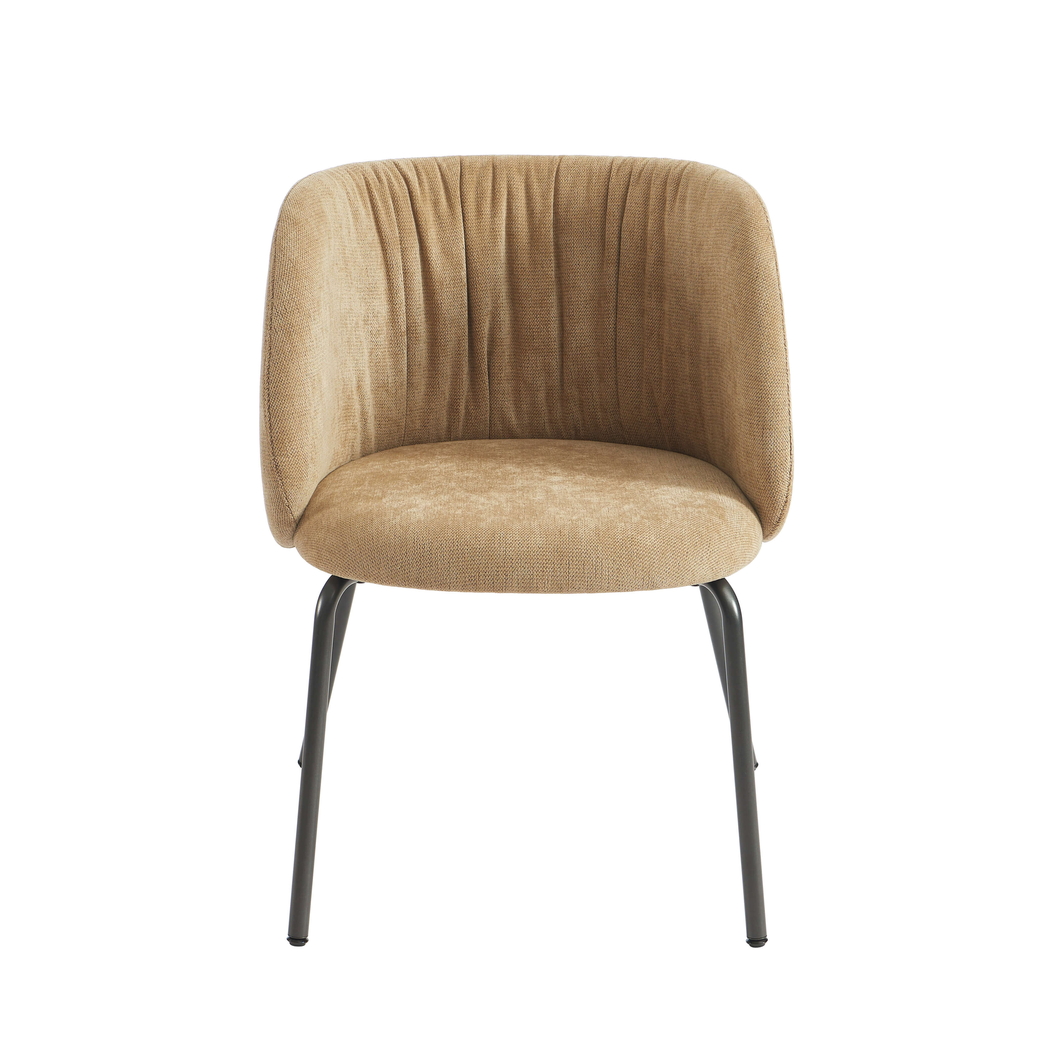LUISA Dining Chair Chenille - Taupe