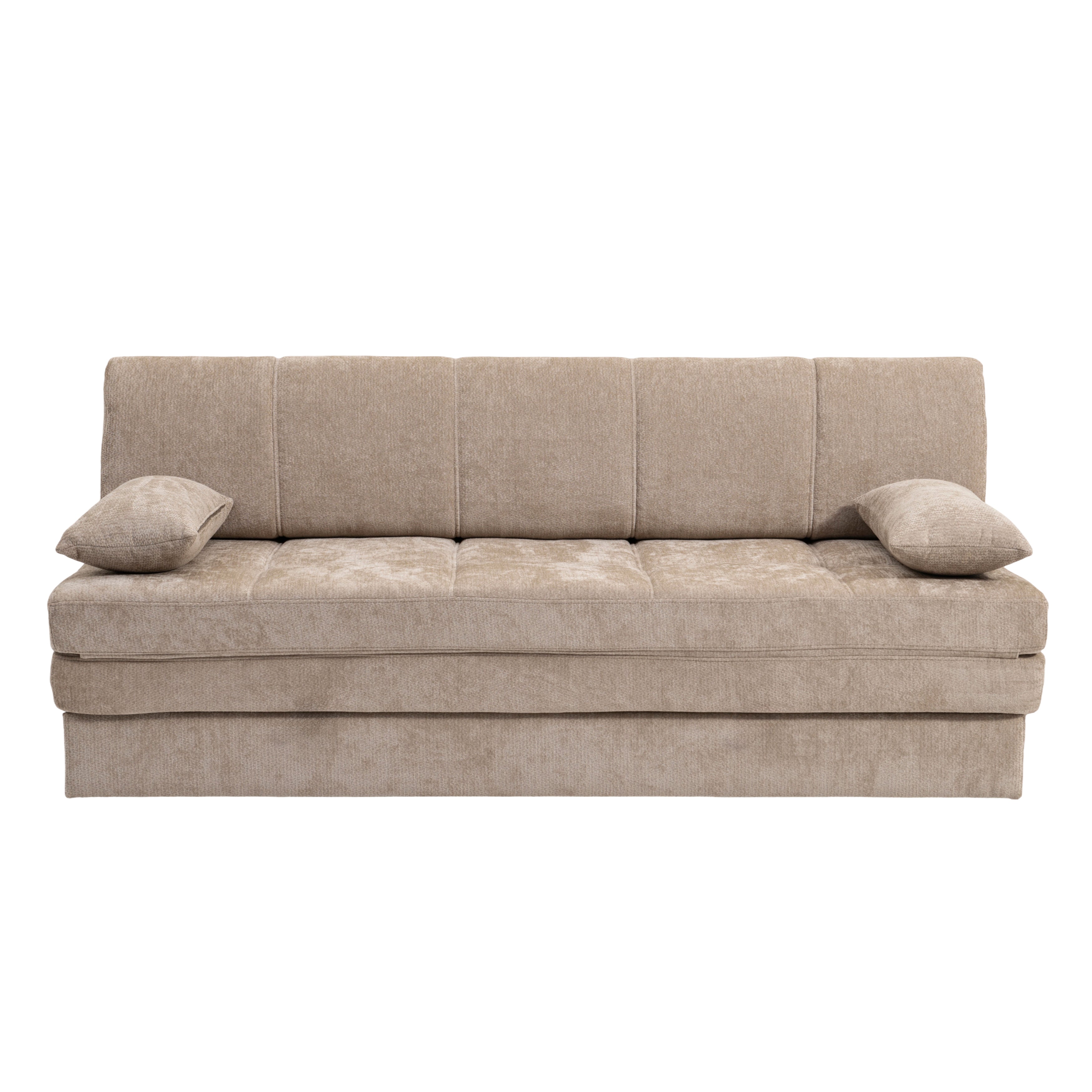 LUMA Upholstered Modular Sofa Bench – Brown