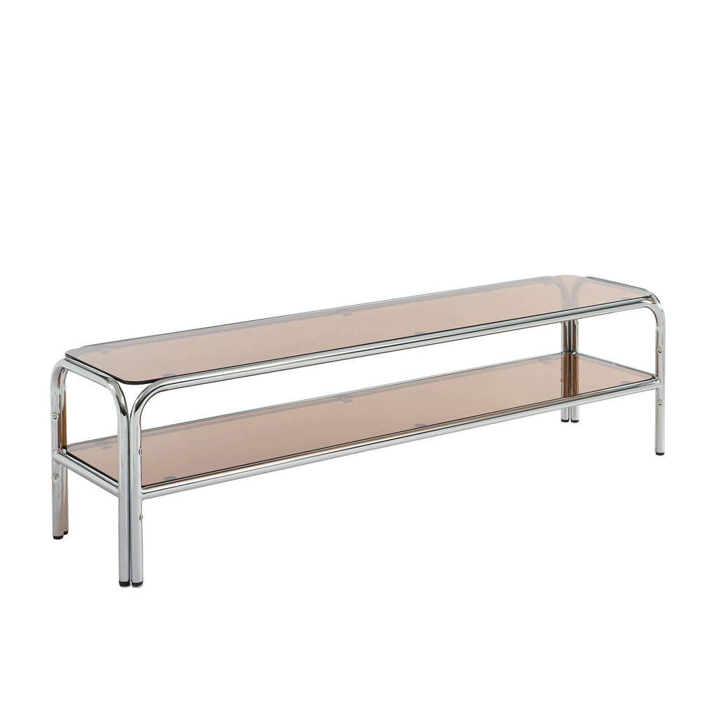 MAGGY Metal TV Stand with Storage