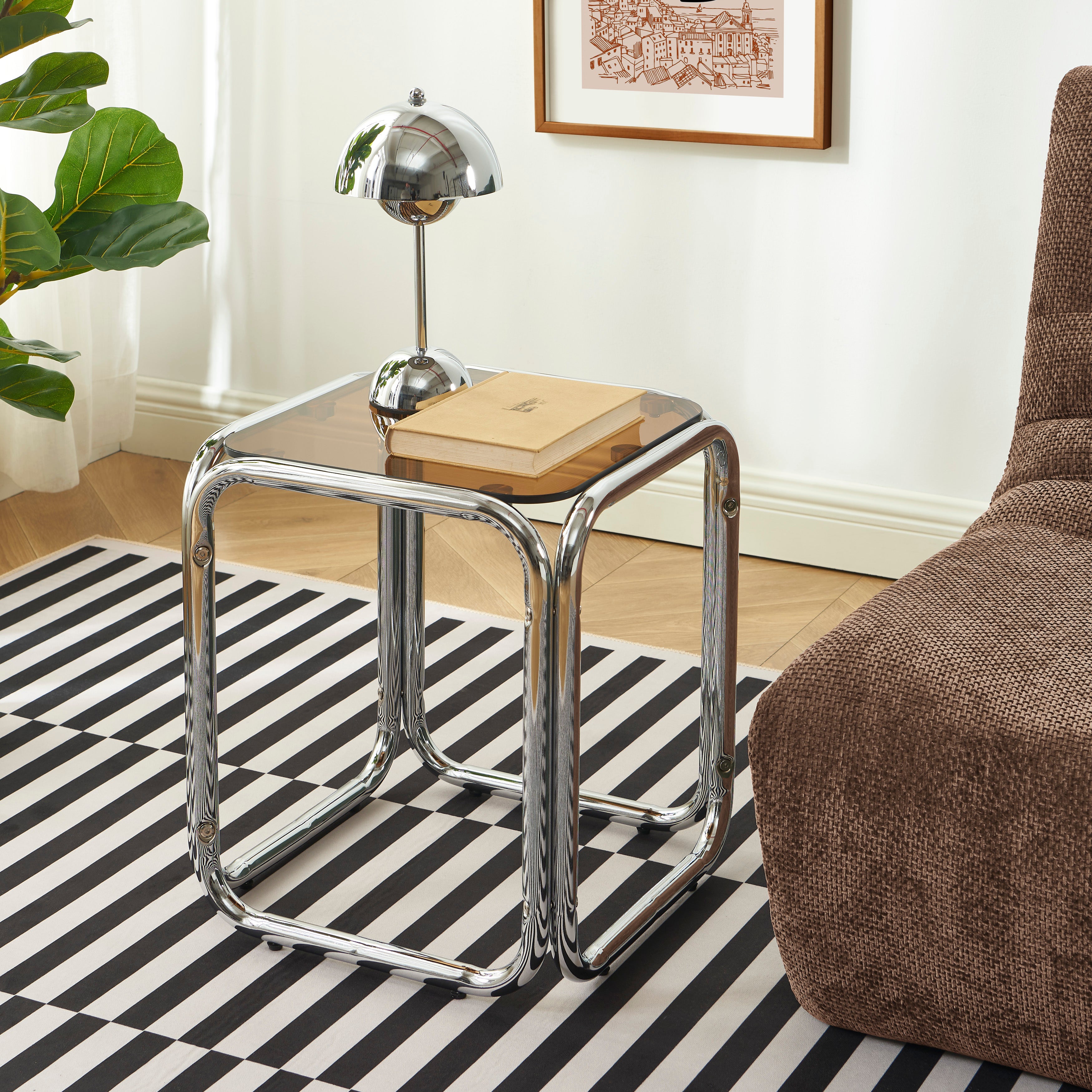 MAGGY Extendable Dining Table – Orange