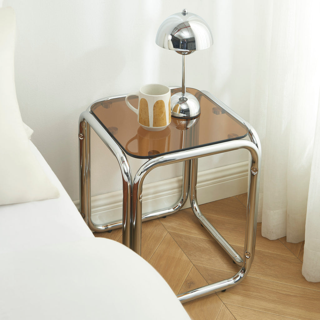 MAGGY Extendable Dining Table – Orange