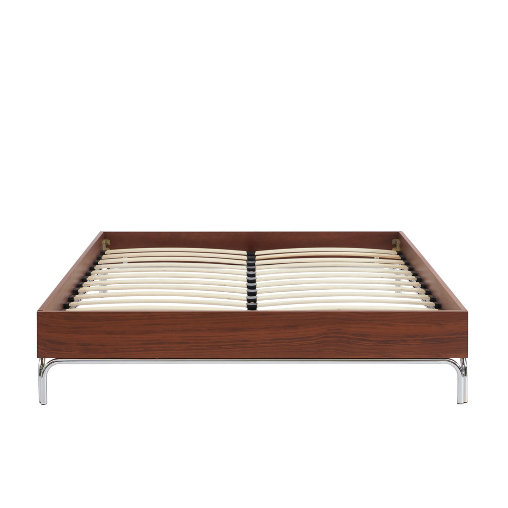 MAGGY Storage Bed 160cm – Walnut