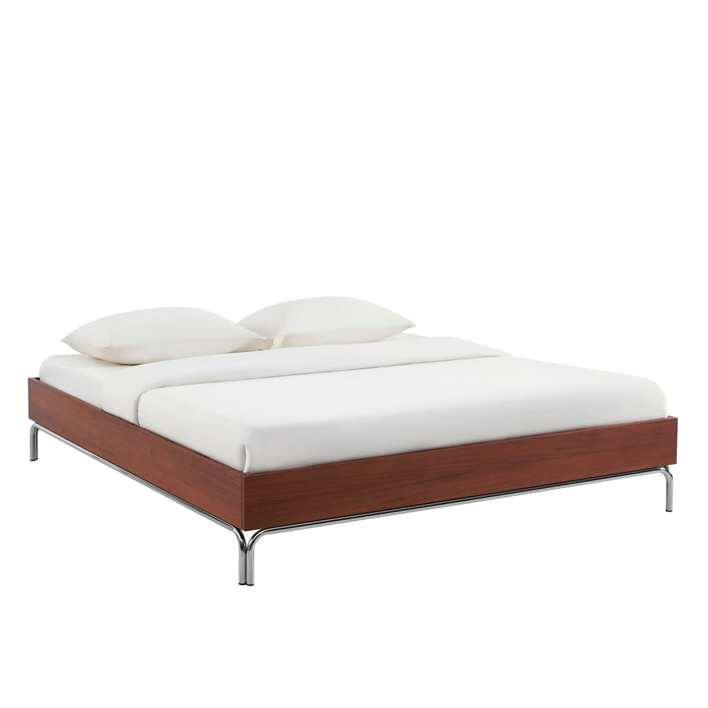 MAGGY Storage Bed 180cm – Walnut