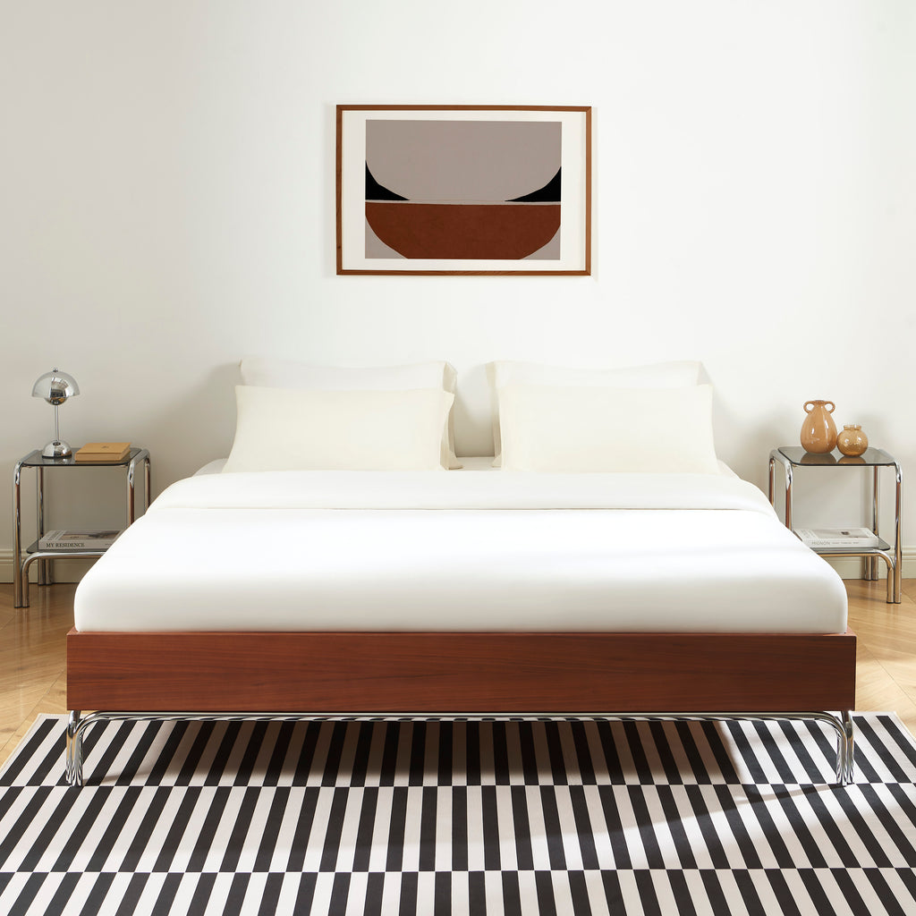 MAGGY Storage Bed 180cm – Walnut