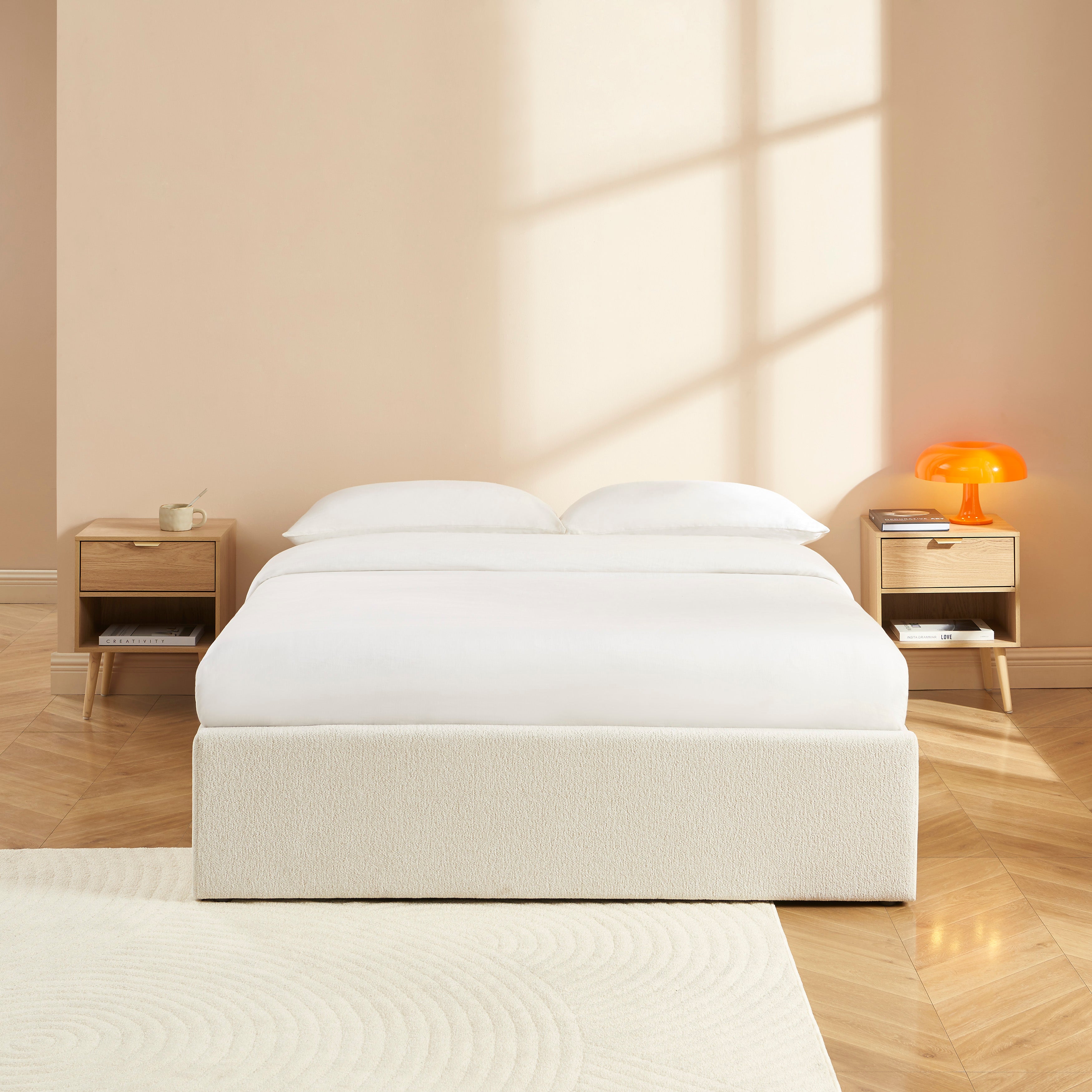 MARCY Storage Bed Chenille 55*75 - Beige