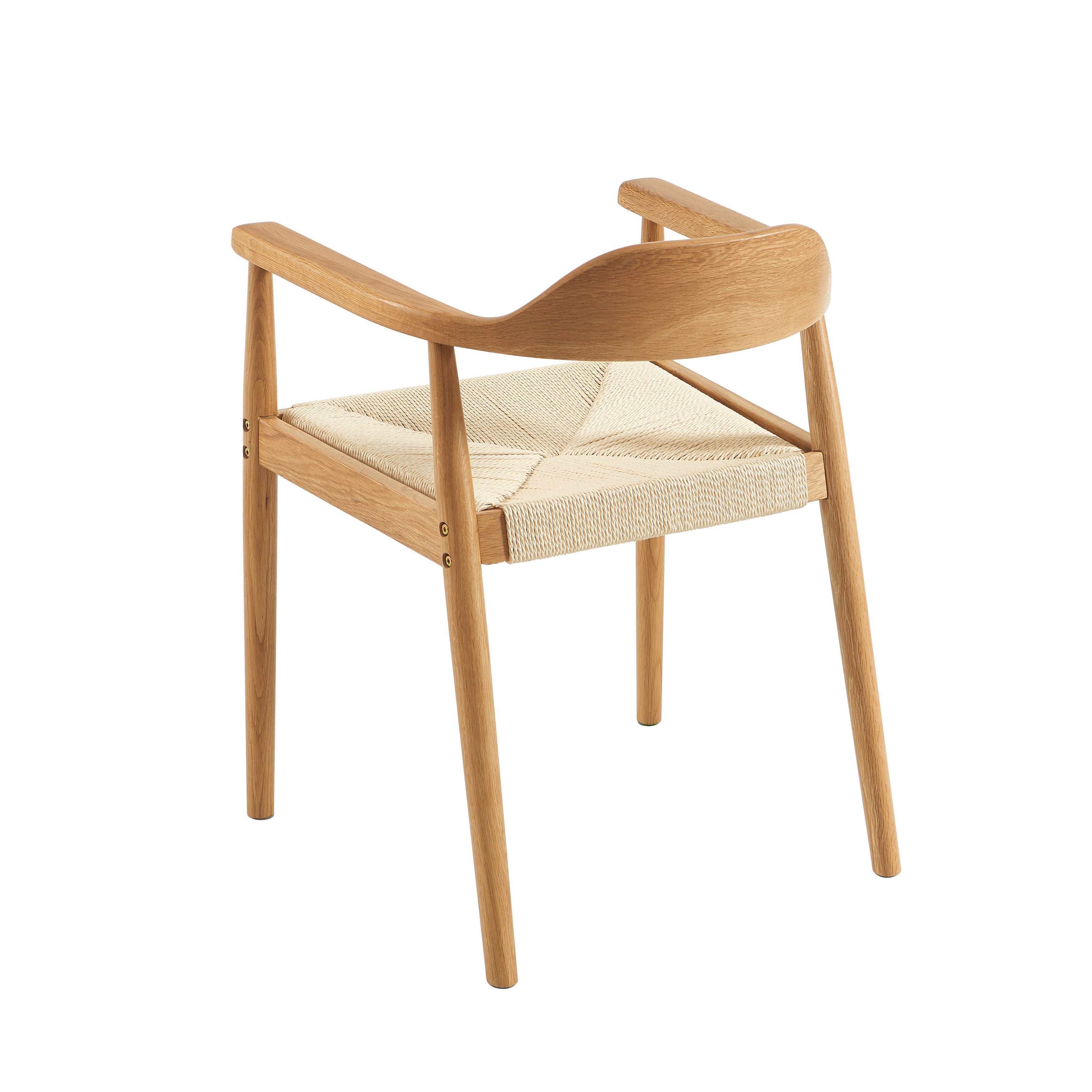 MARTIE Dining Chair Set - Light Wood