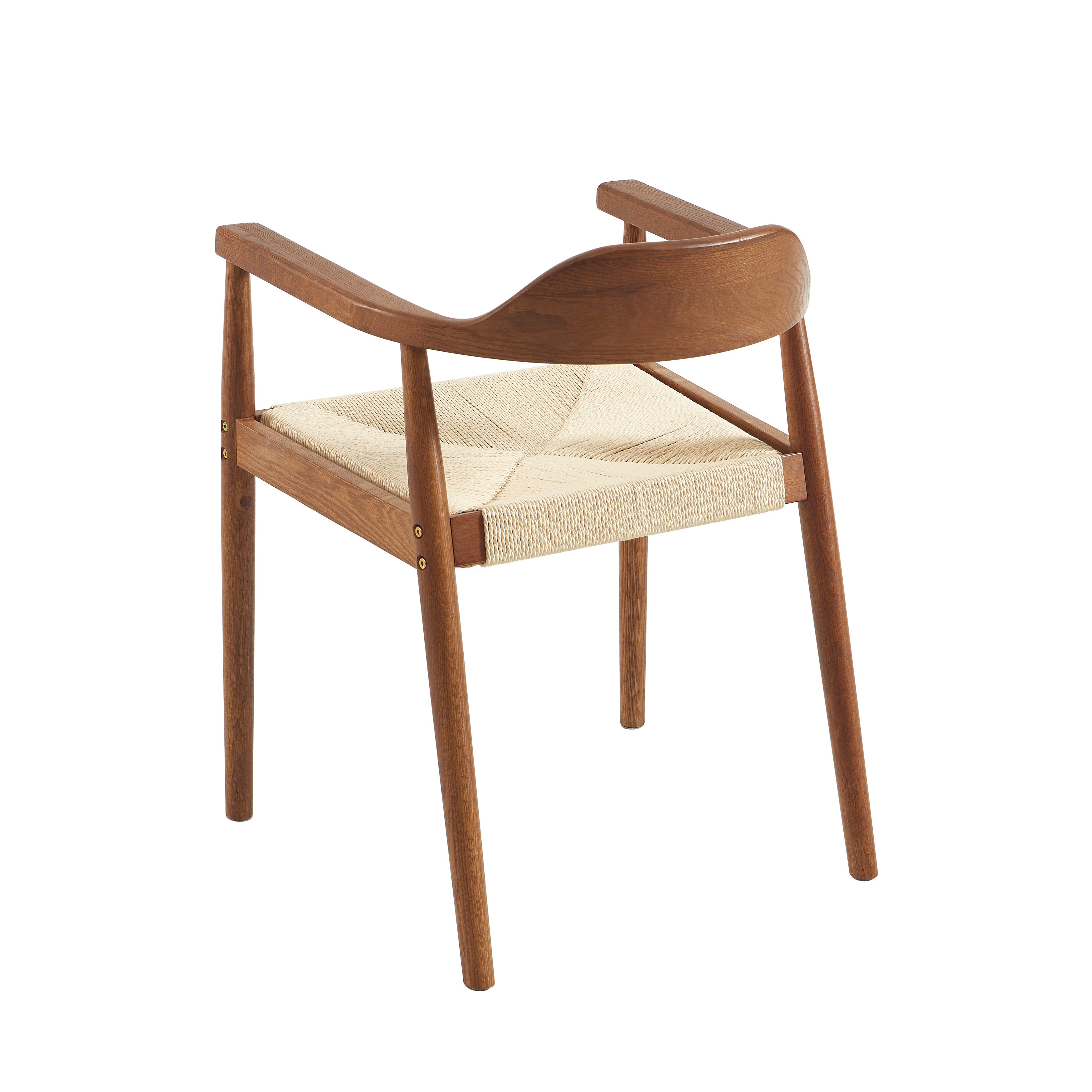 MARTIE Dining Chair Set - Dark Wood