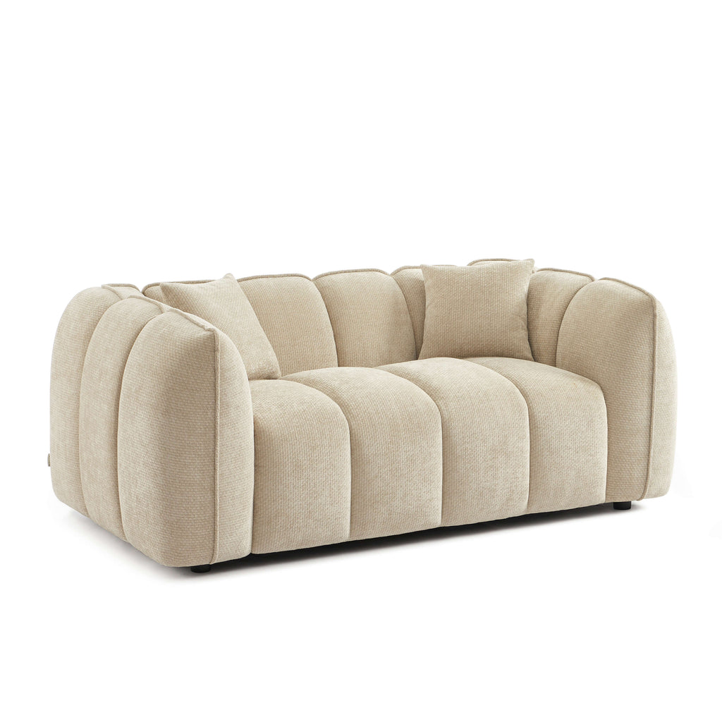MATILDA 70'' 2-Seater Sofa Chenille - Beige