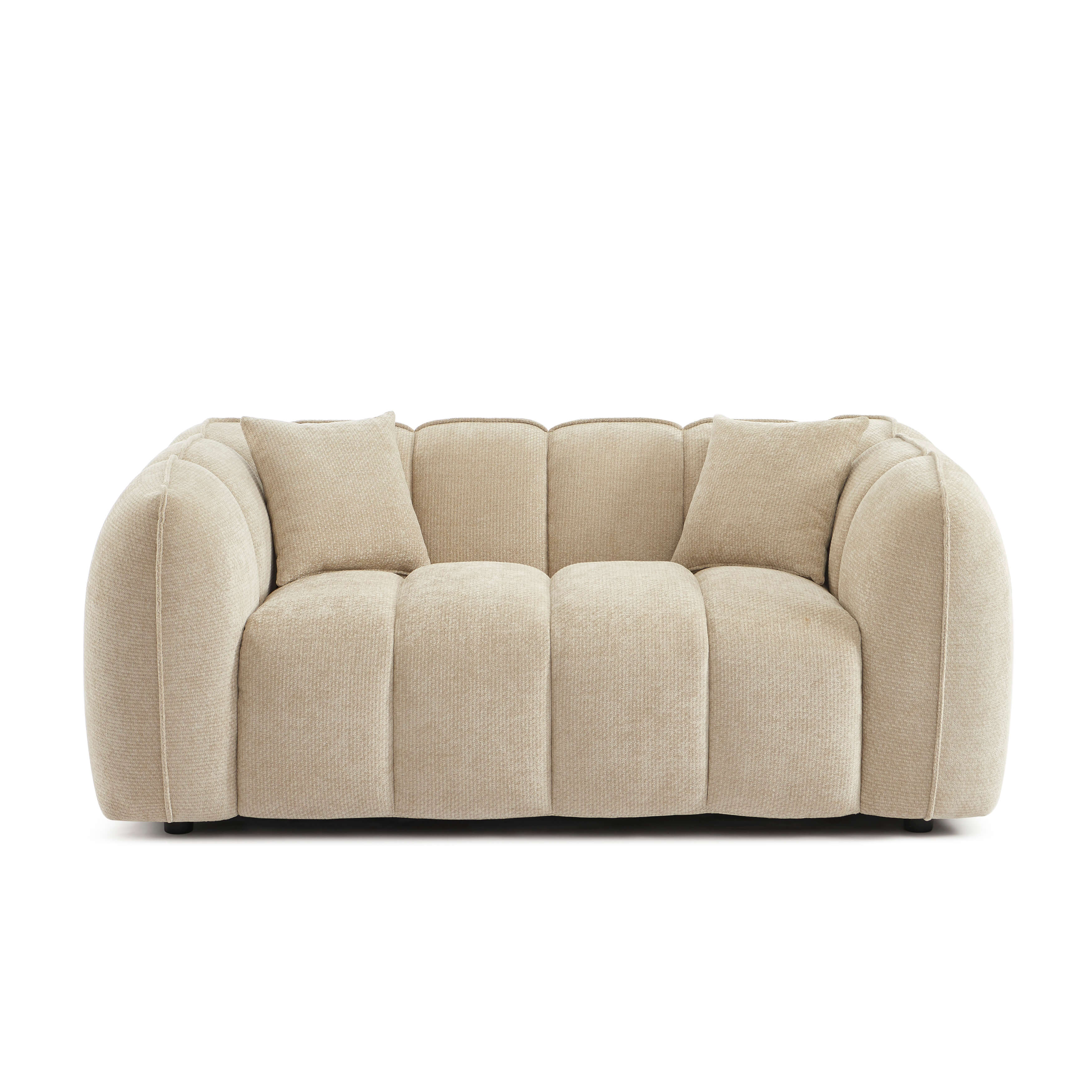 MATILDA 70'' 2-Seater Sofa Chenille - Beige