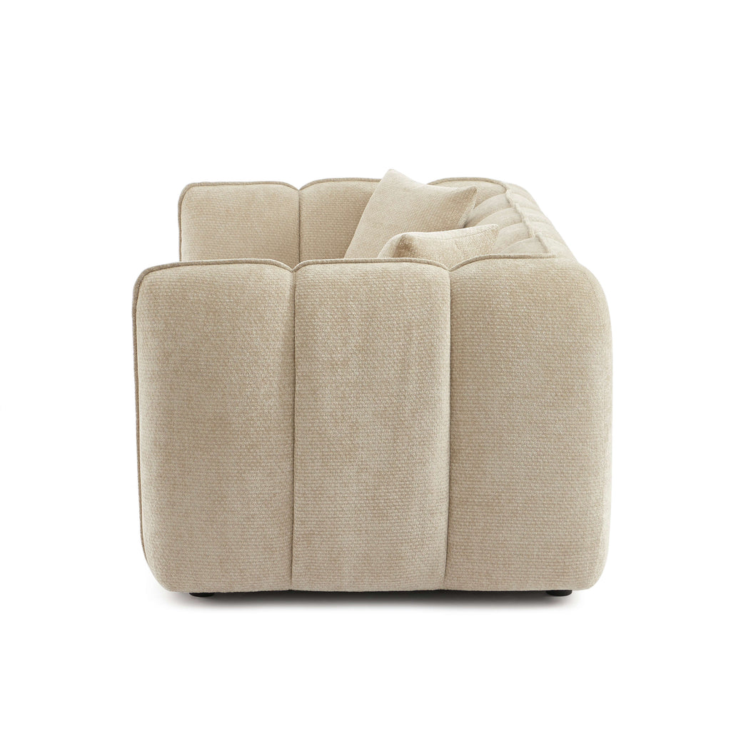MATILDA 70'' 2-Seater Sofa Chenille - Beige