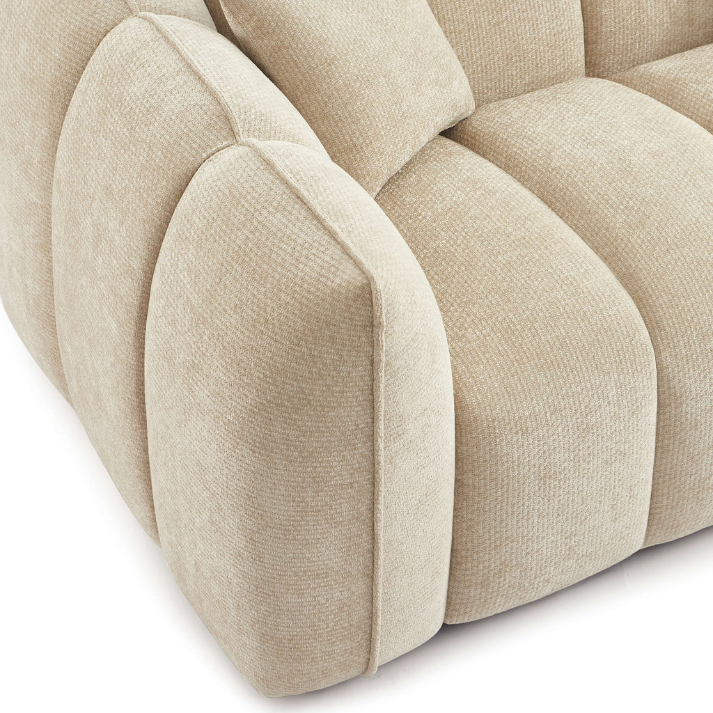 MATILDA 70'' 2-Seater Sofa Chenille - Beige