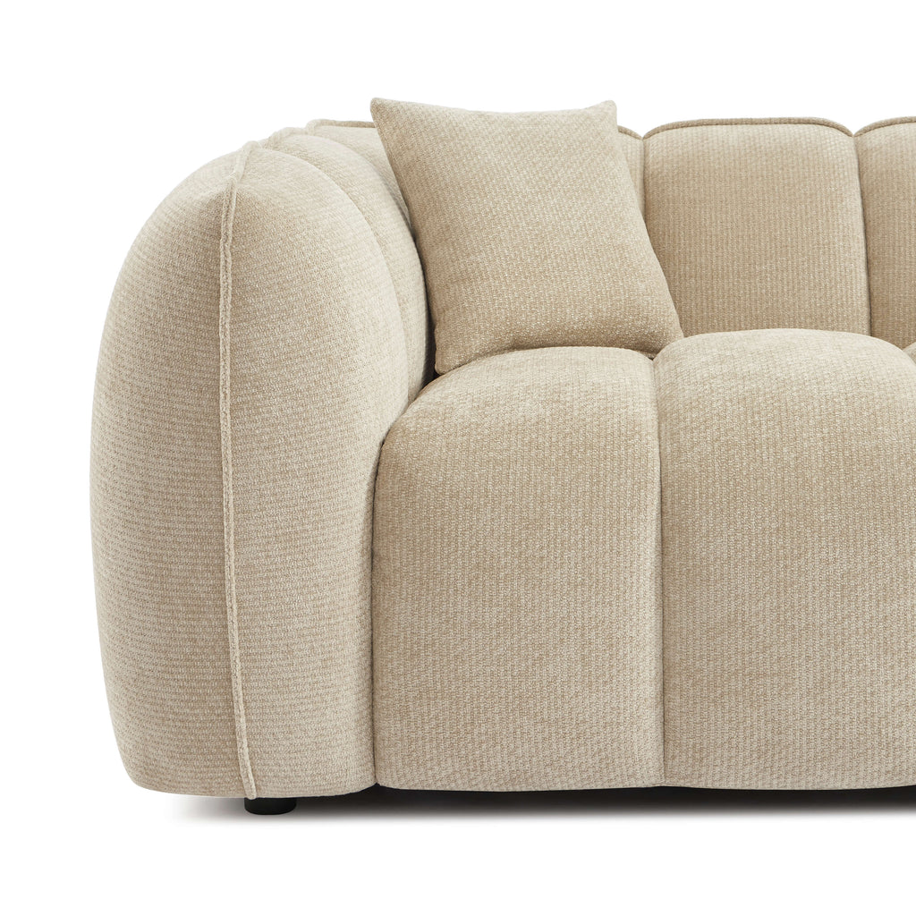 MATILDA 70'' 2-Seater Sofa Chenille - Beige