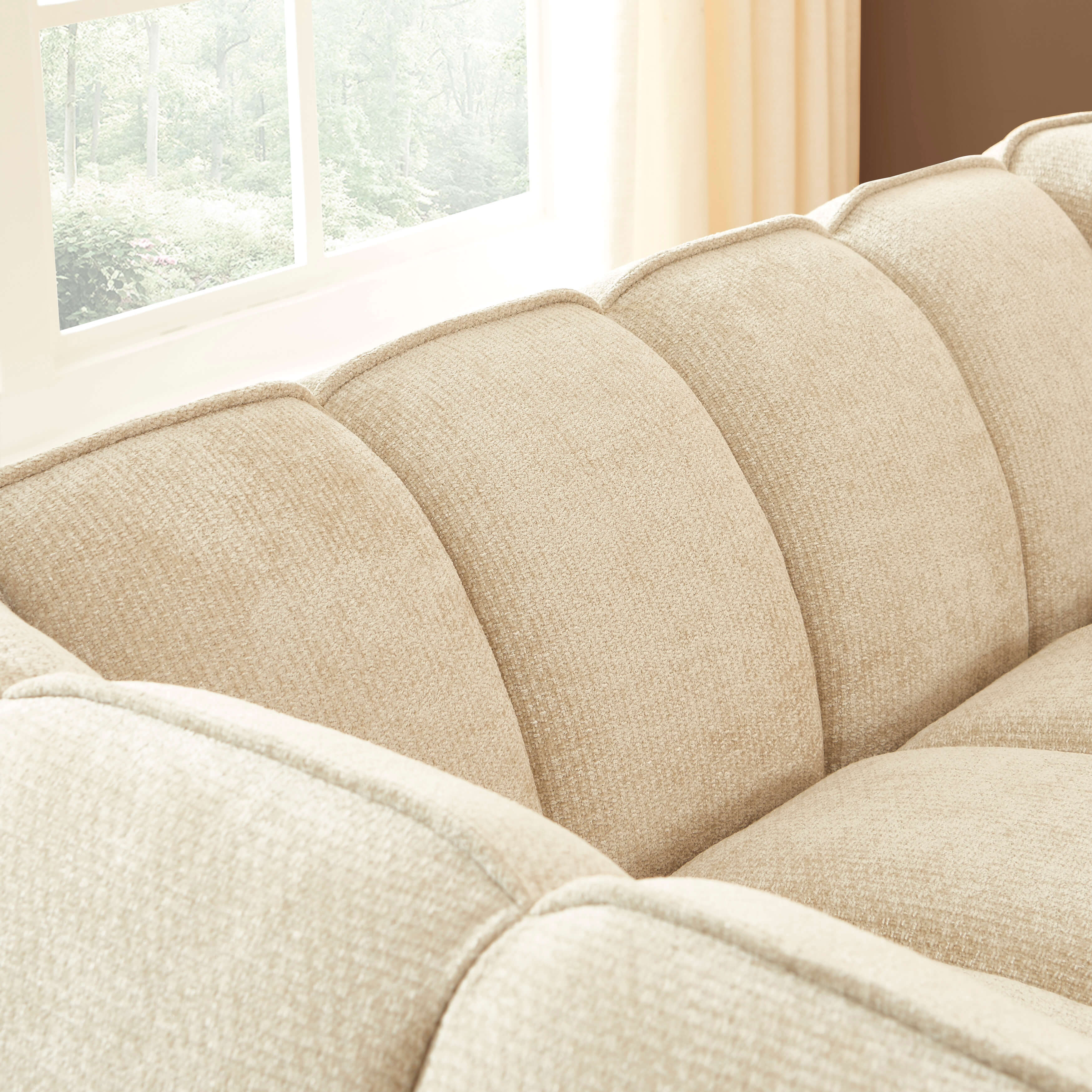 MATILDA 70'' 2-Seater Sofa Chenille - Beige