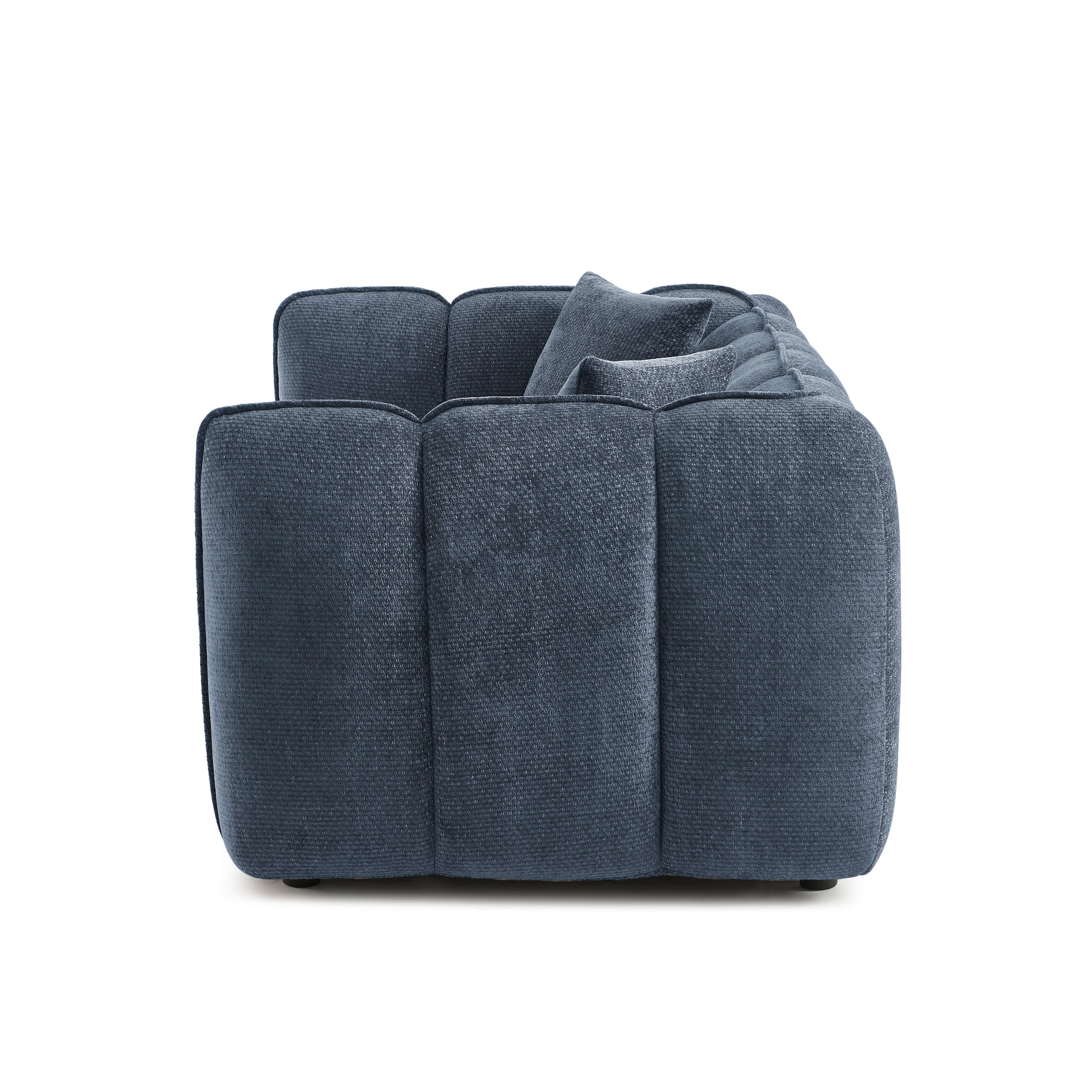 MATILDA 70'' 2-Seater Sofa Chenille - Blue