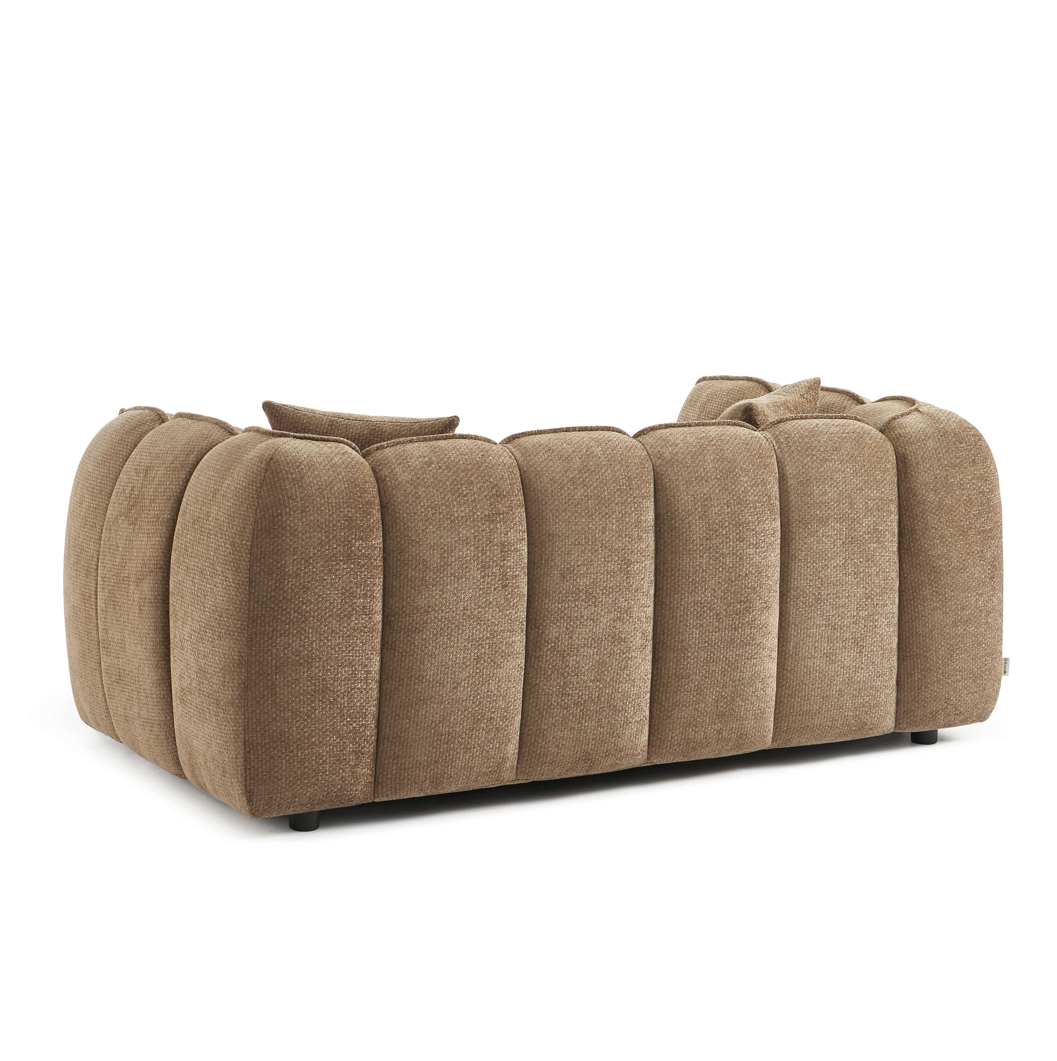 MATILDA 70'' 2-Seater Sofa Chenille - Brown