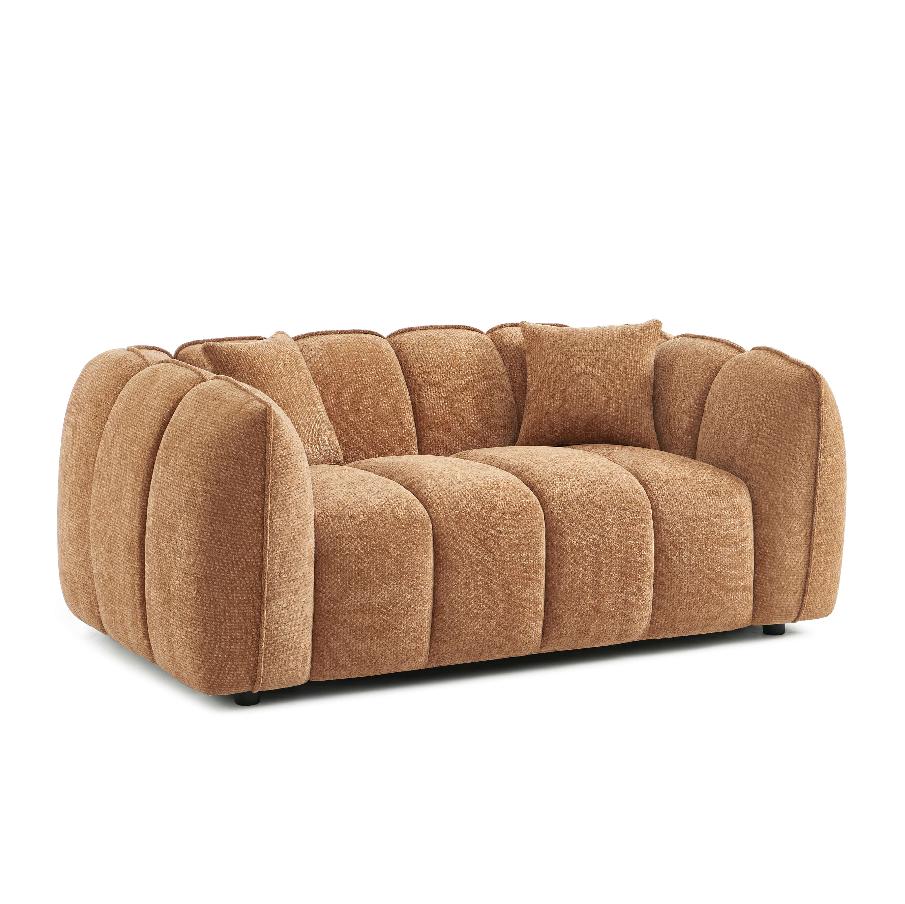 MATILDA 70'' 2-Seater Sofa Chenille - Taupe