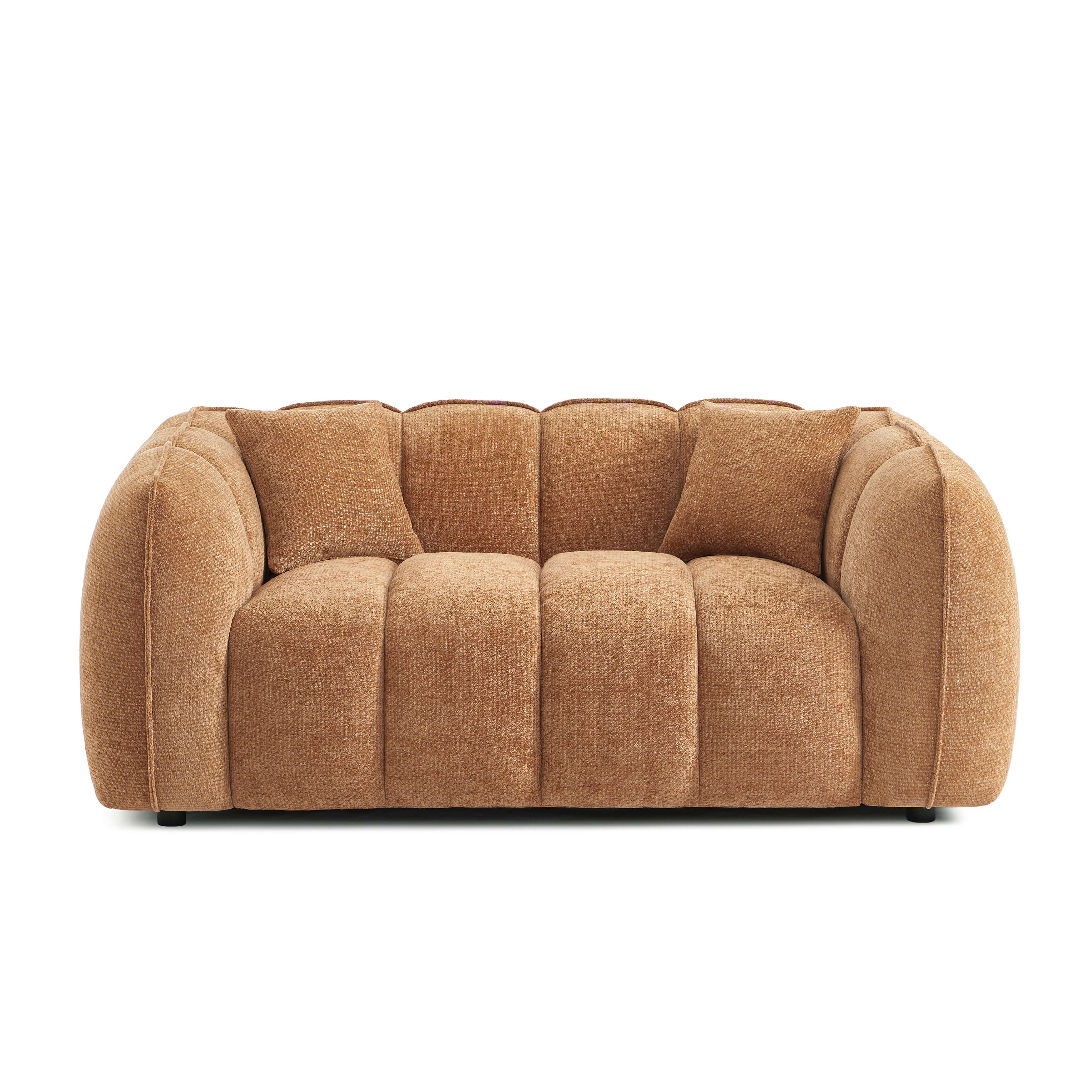MATILDA 70'' 2-Seater Sofa Chenille - Taupe