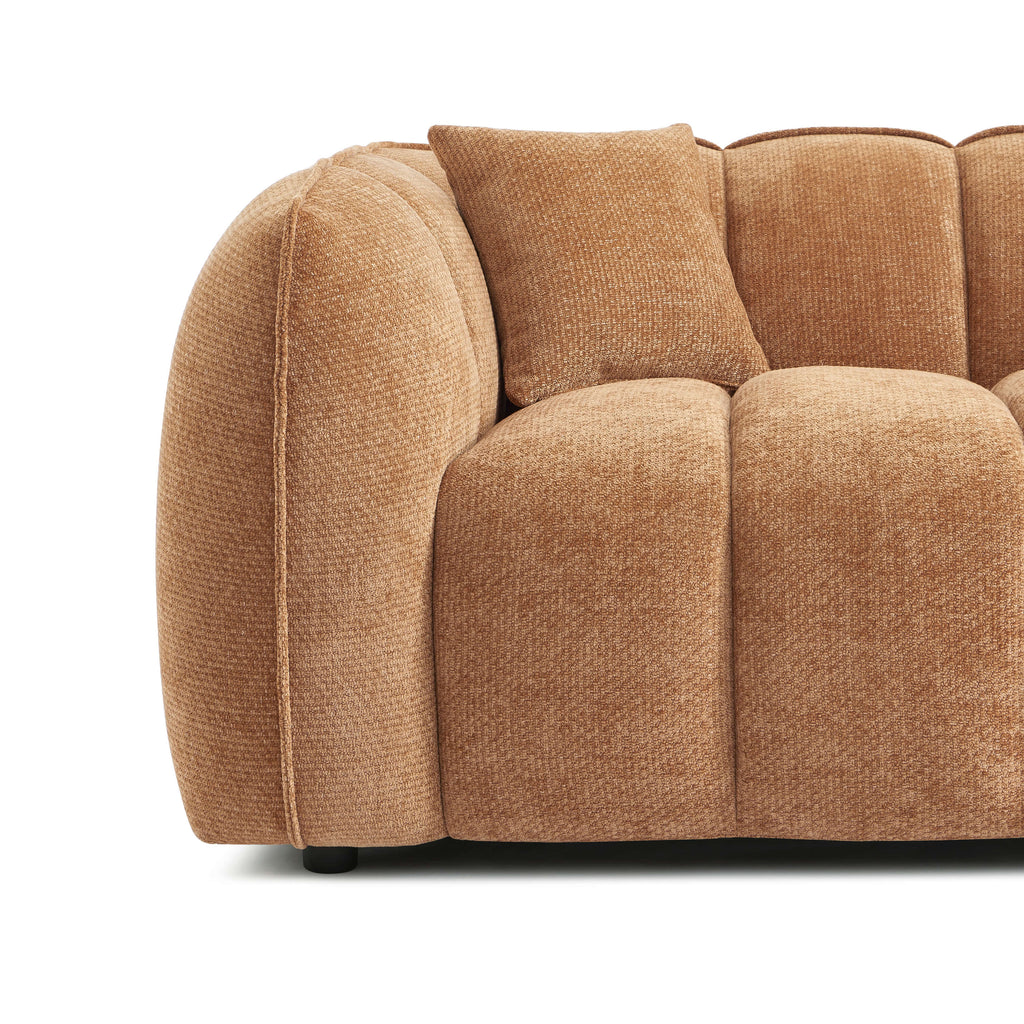 MATILDA 70'' 2-Seater Sofa Chenille - Taupe