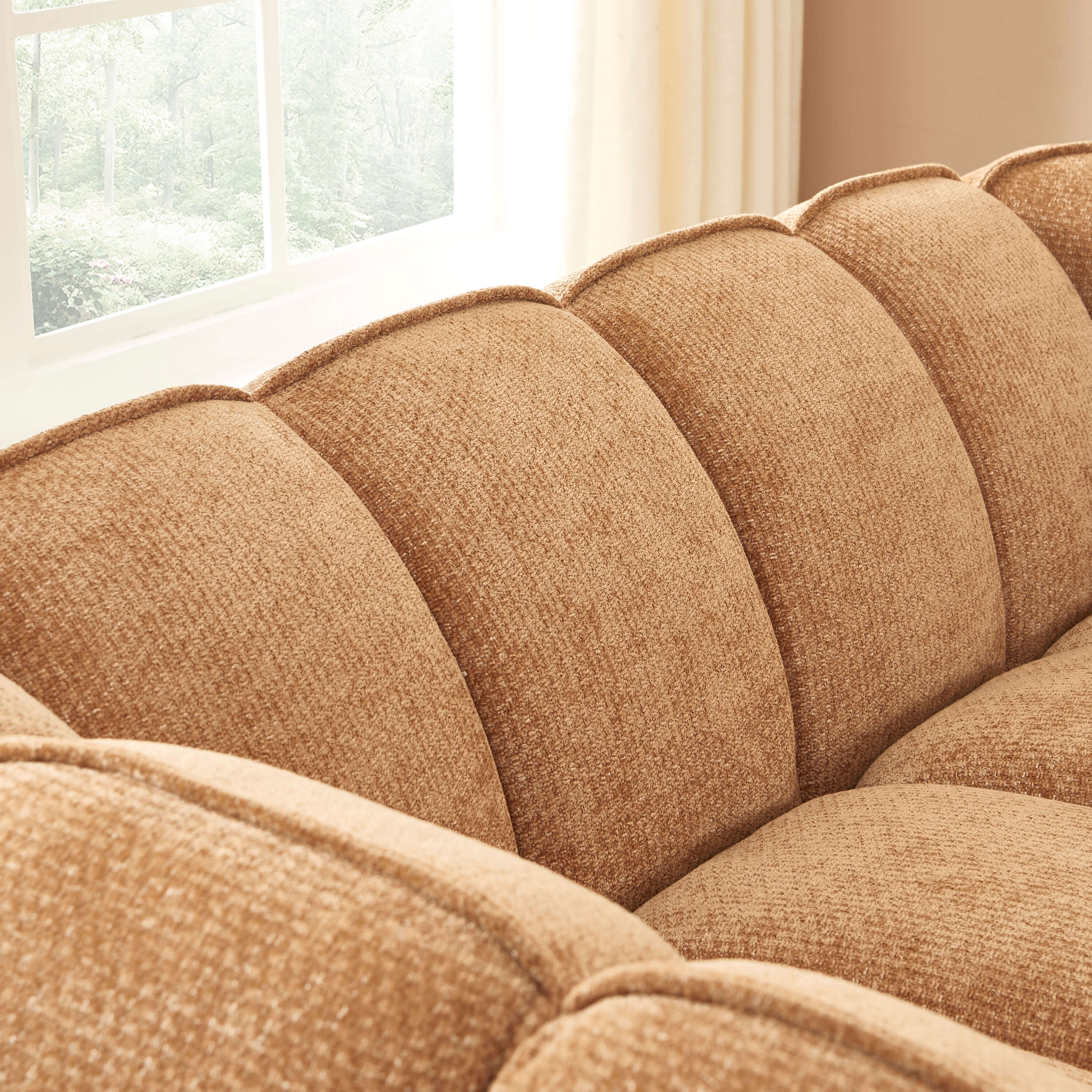 MATILDA 70'' 2-Seater Sofa Chenille - Taupe