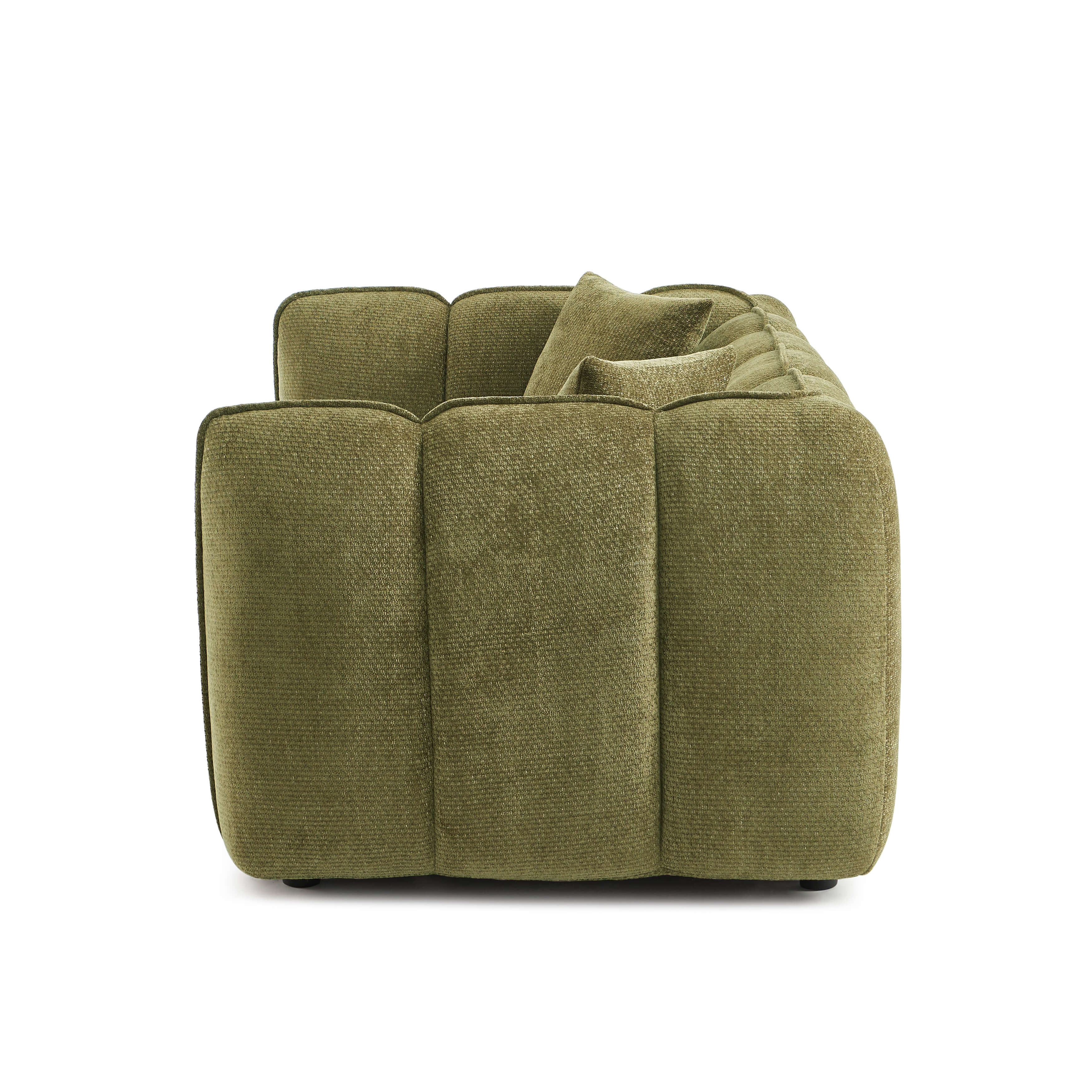 MATILDA 70'' 2-Seater Sofa Chenille - Green