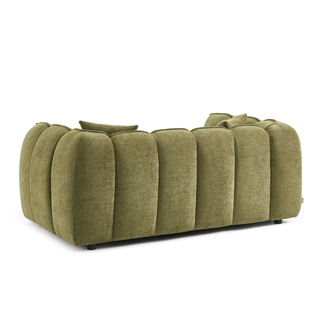MATILDA 70'' 2-Seater Sofa Chenille - Green