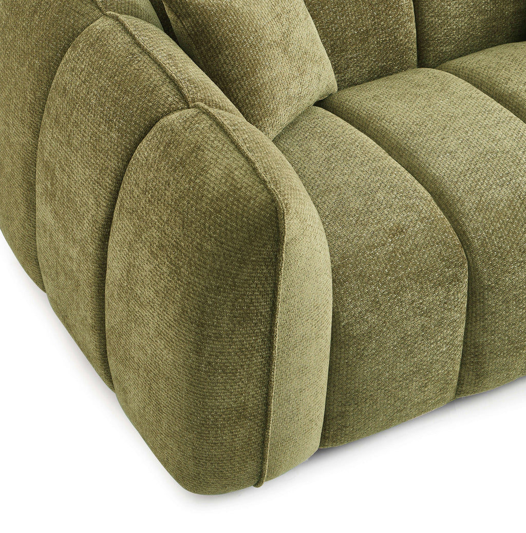 MATILDA 70'' 2-Seater Sofa Chenille - Green