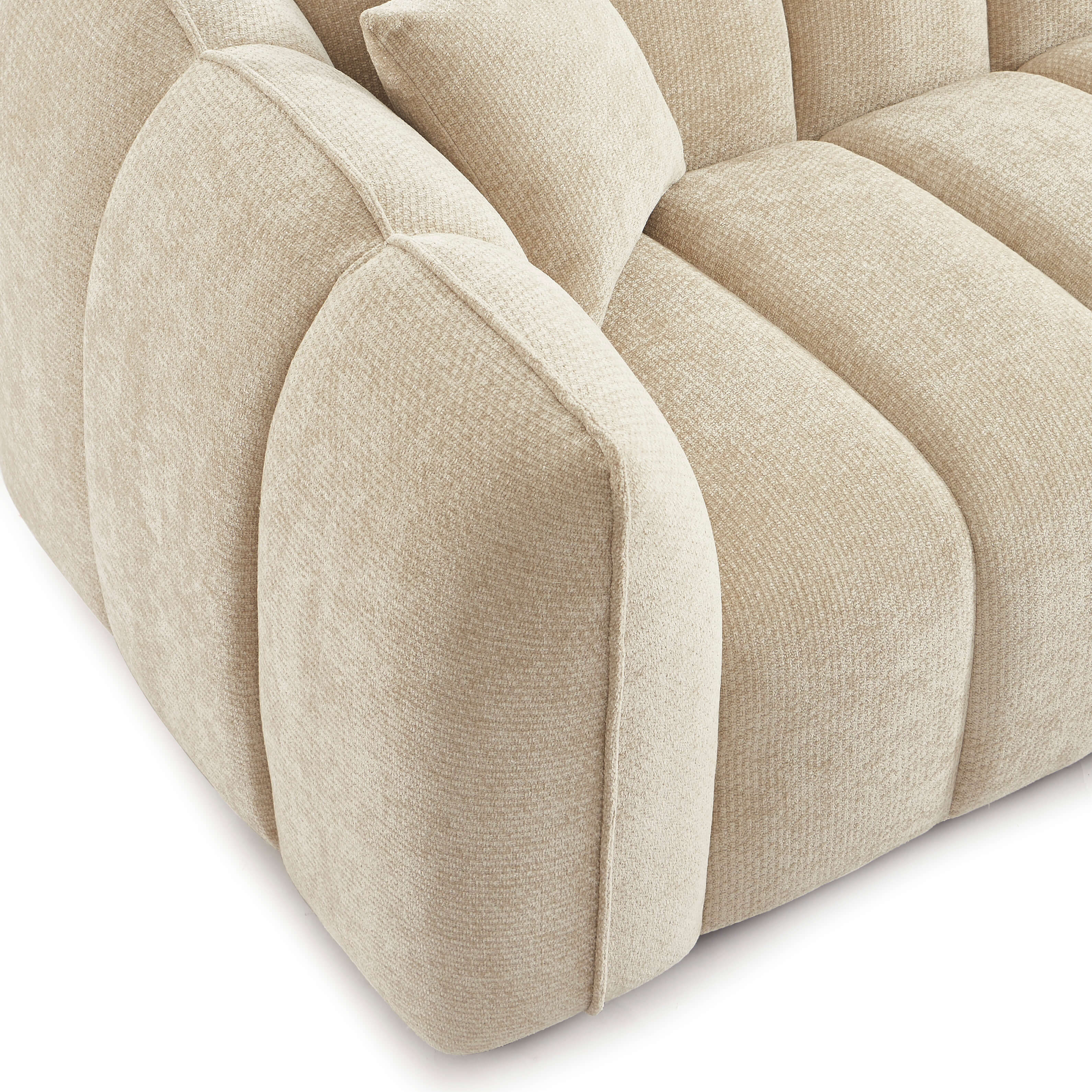MATILDA 3-Seater Sofa (84") - Beige