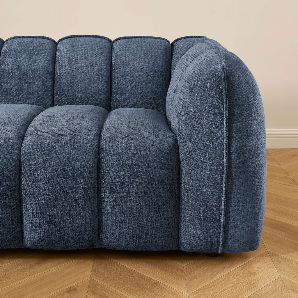 MATILDA 3-Seater Sofa (84") - Blue