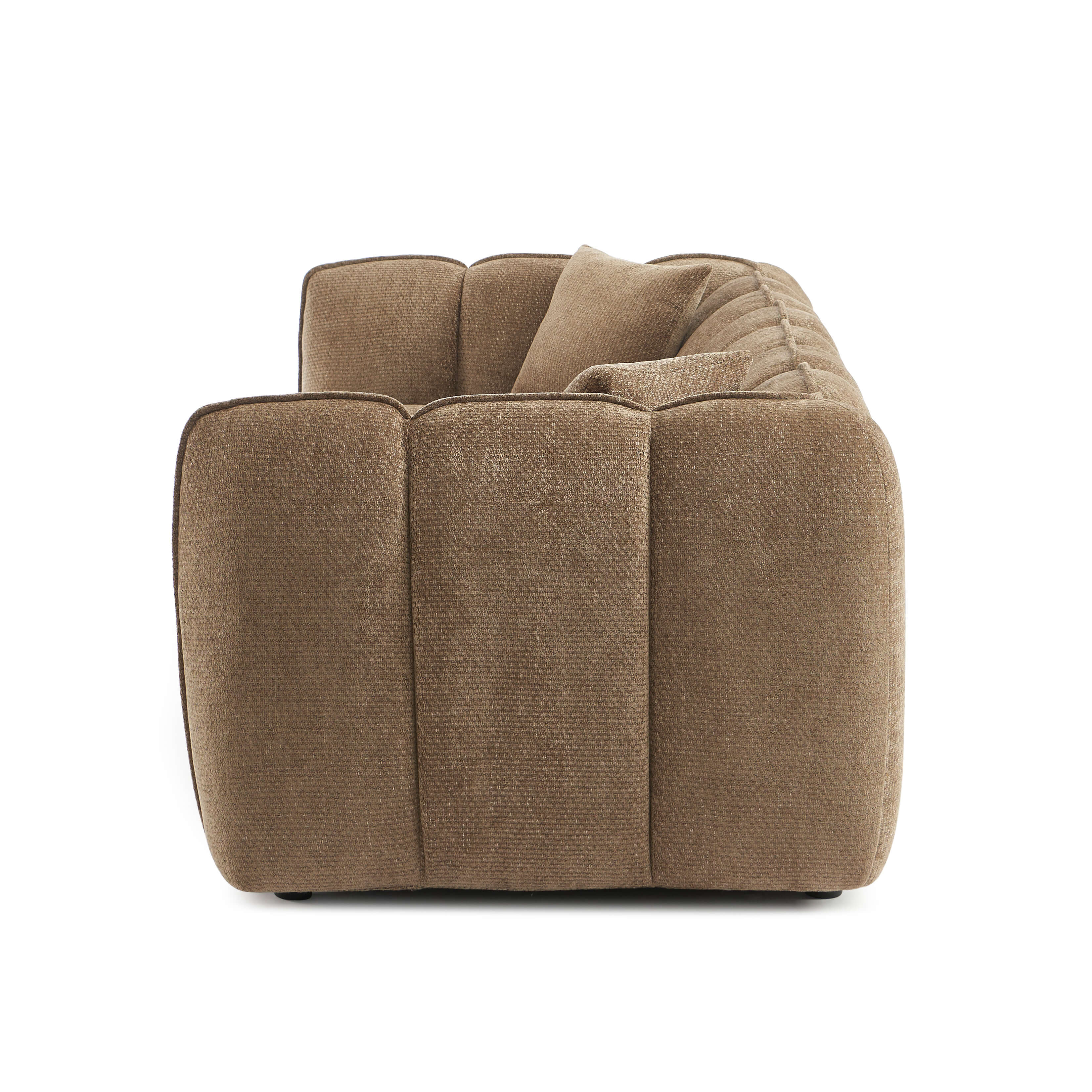 MATILDA 3-Seater Sofa (84") - Brown