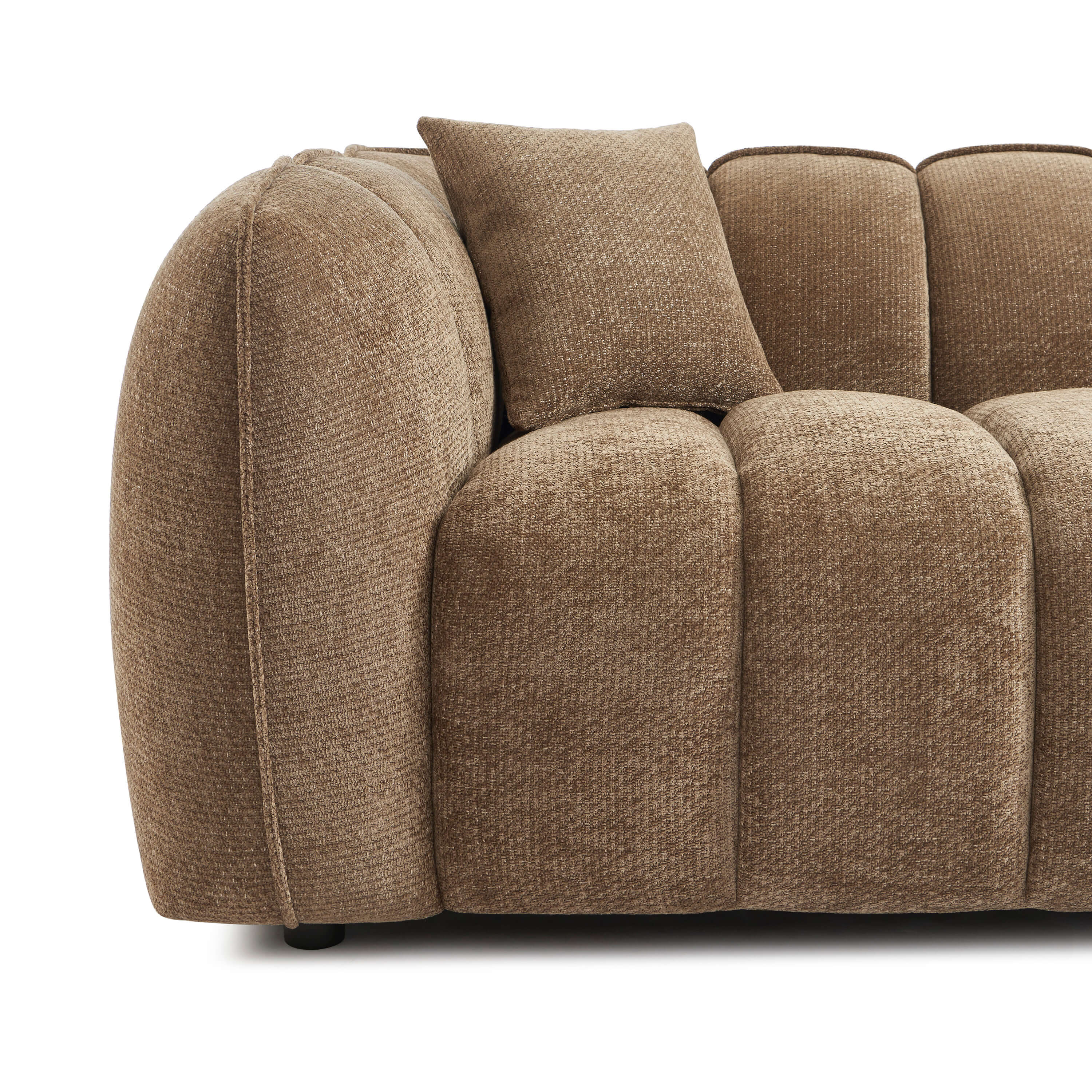 MATILDA 3-Seater Sofa (84") - Brown