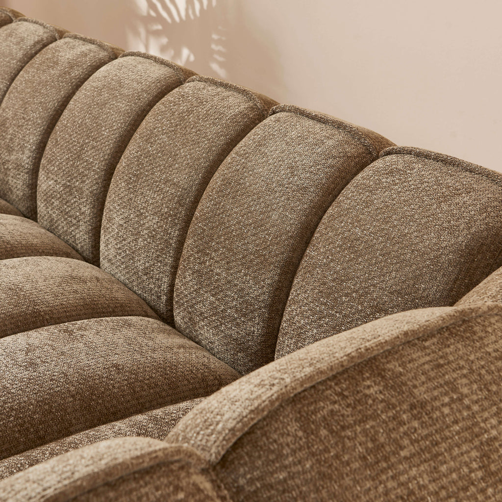 MATILDA 3-Seater Sofa (84") - Brown