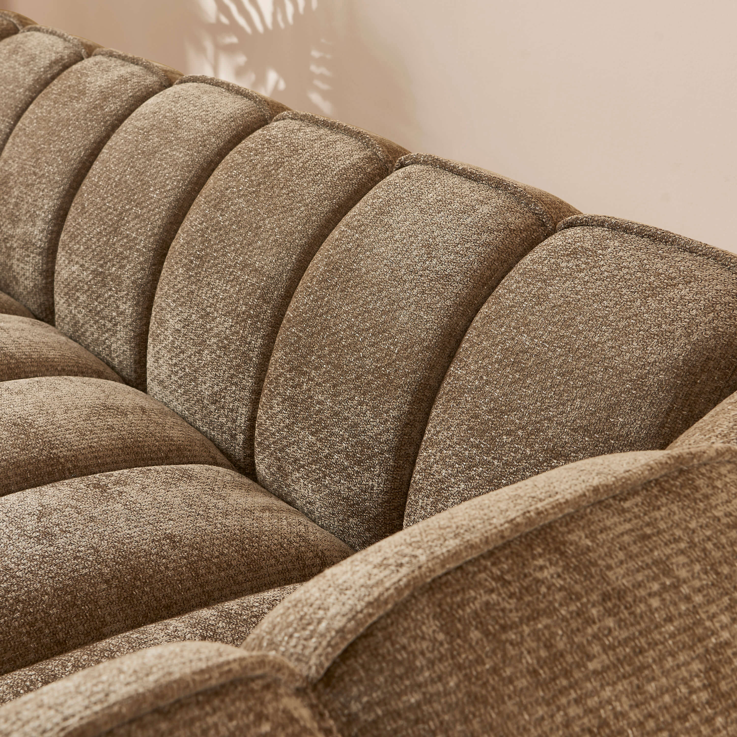 MATILDA 3-Seater Sofa (84") - Brown