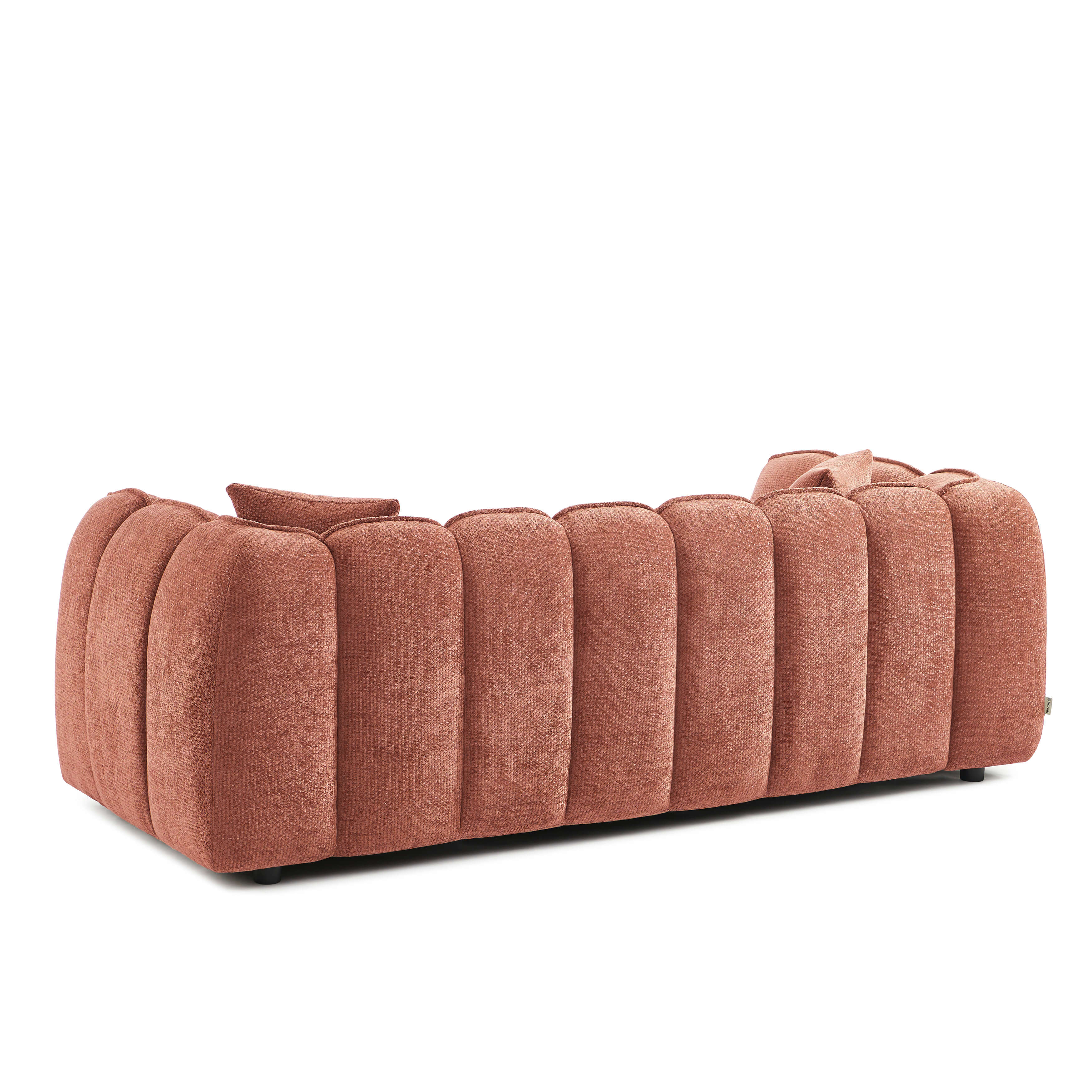 MATILDA 3-Seater Sofa (84") - Terracotta