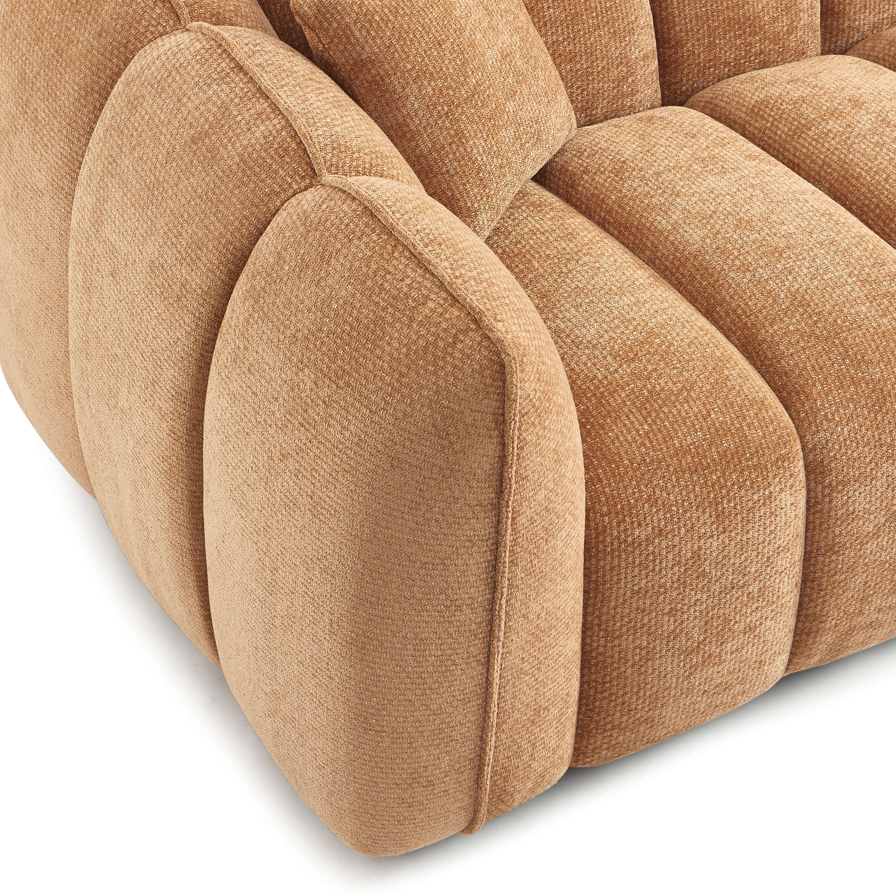 MATILDA 3-Seater Sofa (84") - Taupe