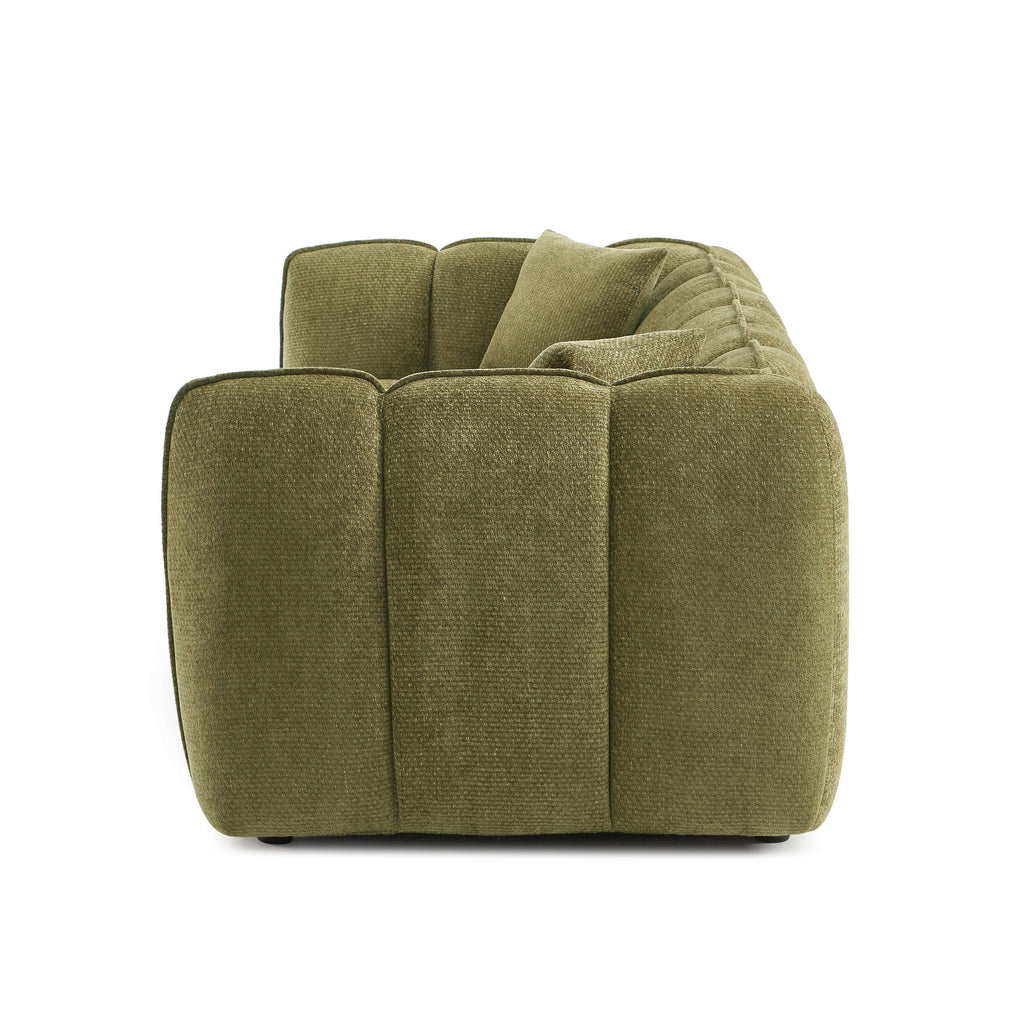 MATILDA 3-Seater Sofa (84") - Green