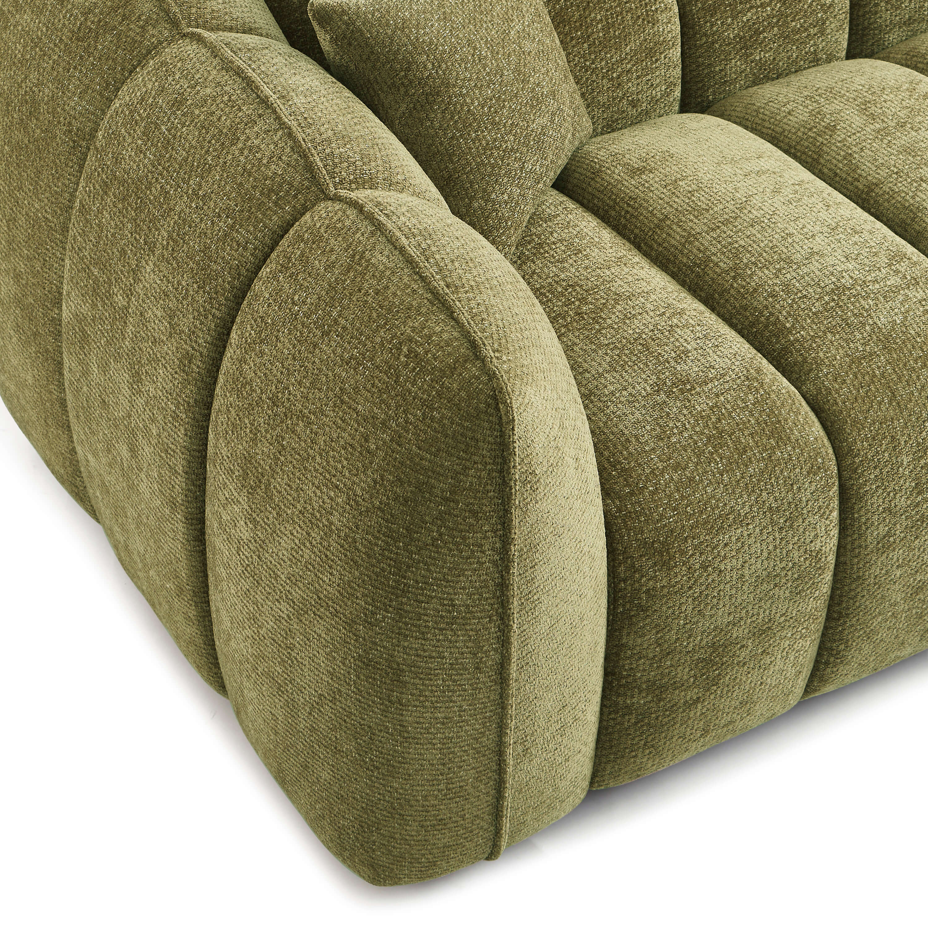 MATILDA 3-Seater Sofa (84") - Green