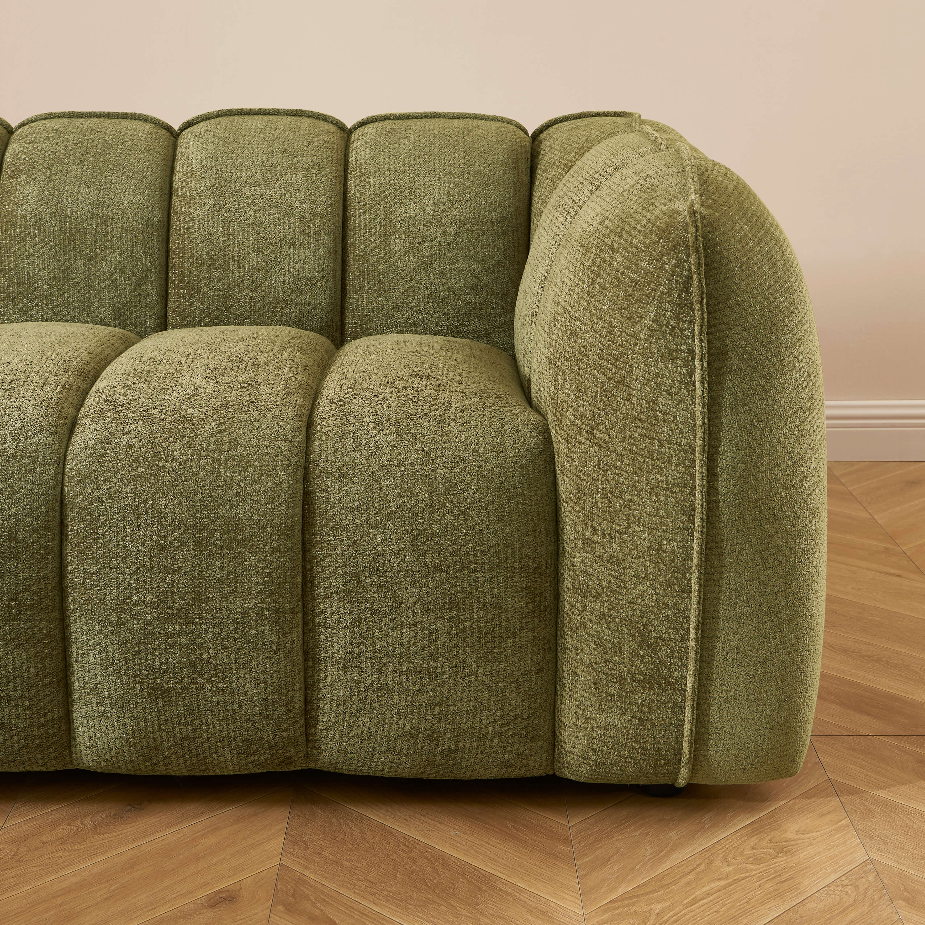 MATILDA 3-Seater Sofa (84") - Green