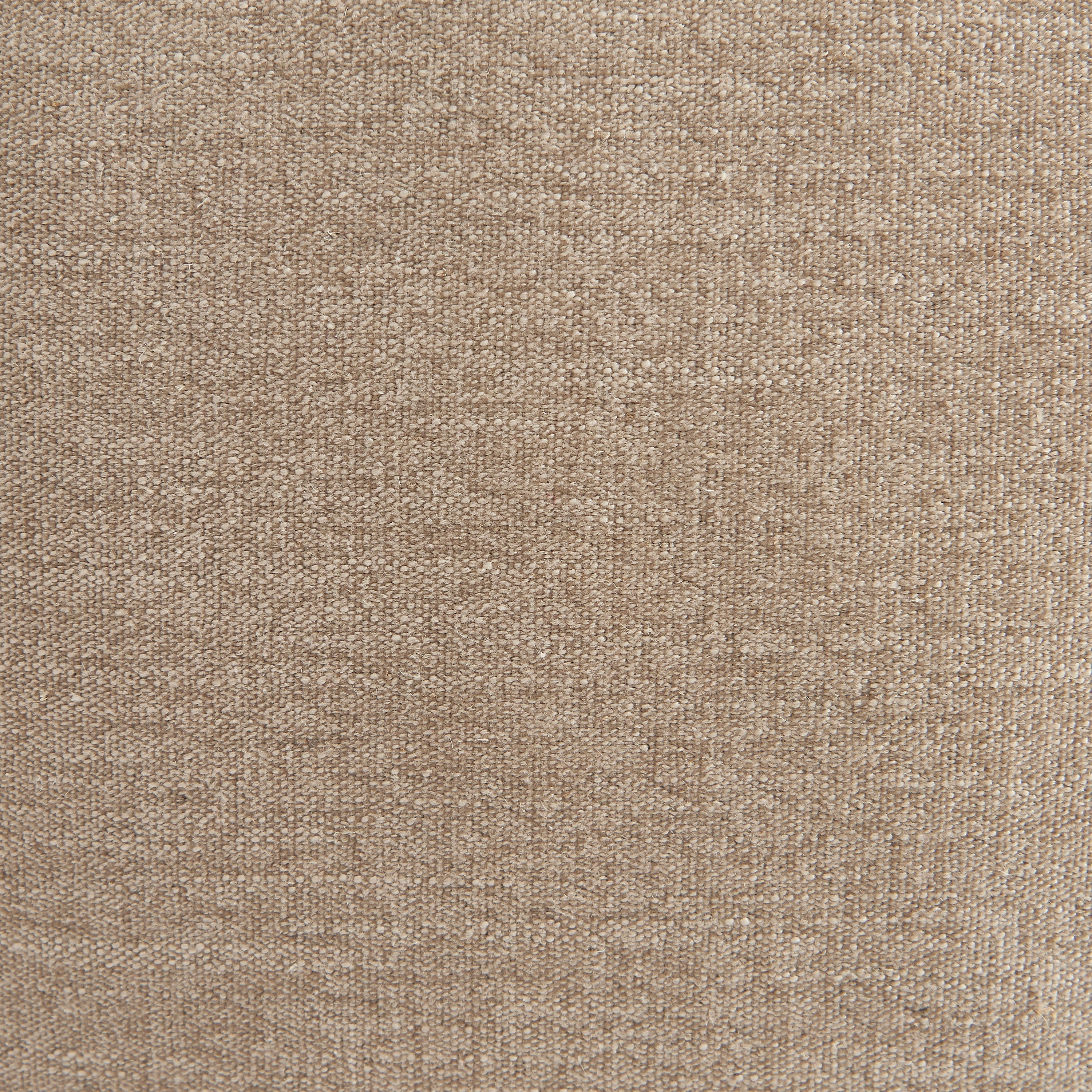 MOODY Chenille Fabric Pouf – Off-White