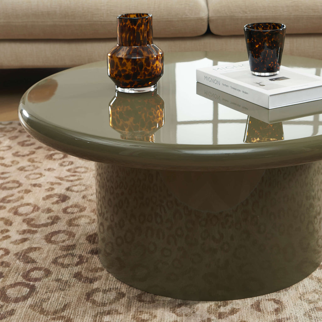 MOXY Round Coffee Table - Green