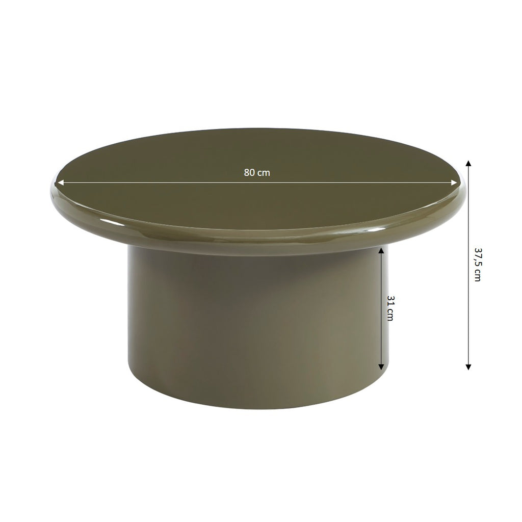 MOXY Round Coffee Table - Green