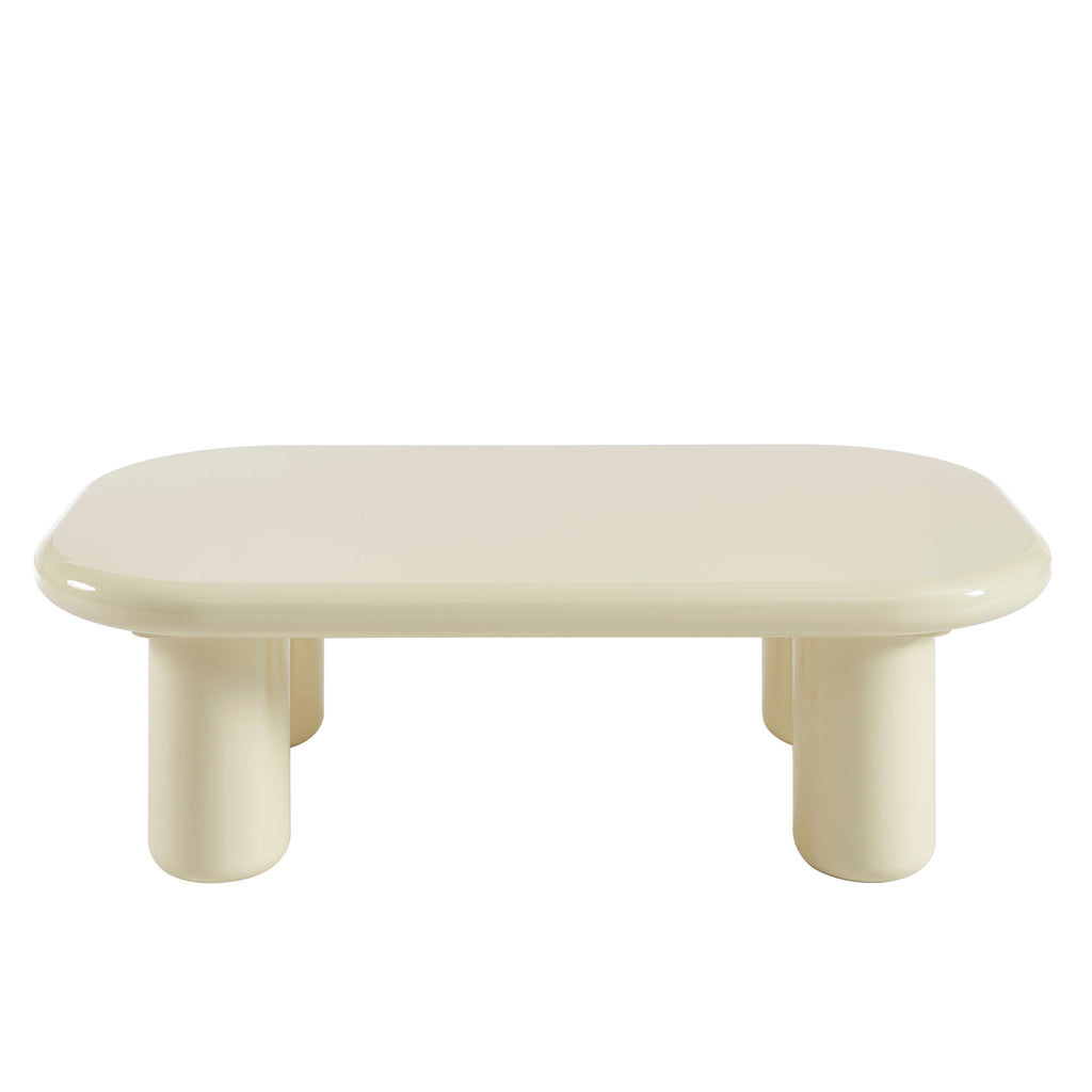 MOXY Coffee Table High Gloss Finish (47") - White