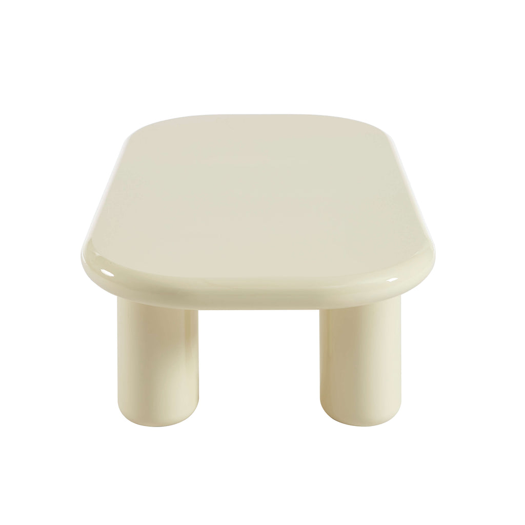 MOXY Coffee Table High Gloss Finish (47") - White