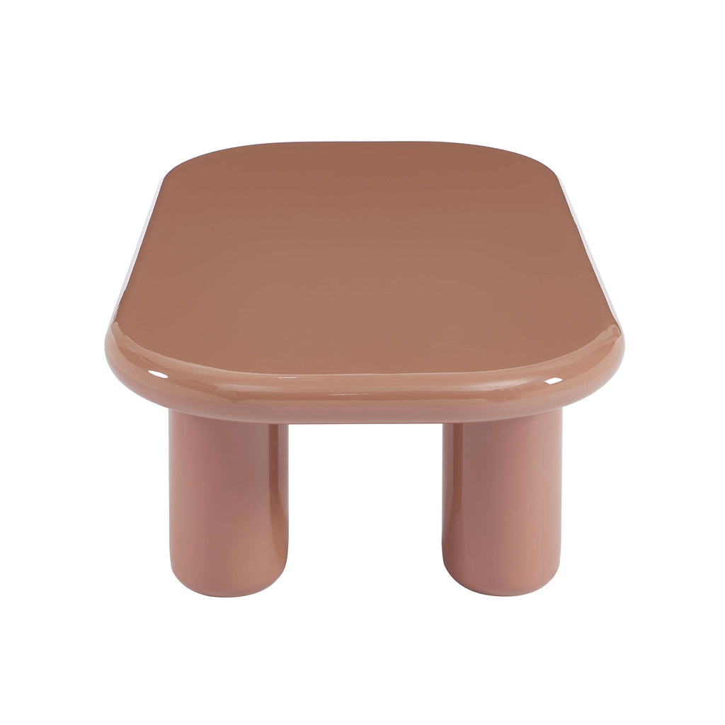 MOXY Coffee Table High Gloss Finish (47") - Light pink