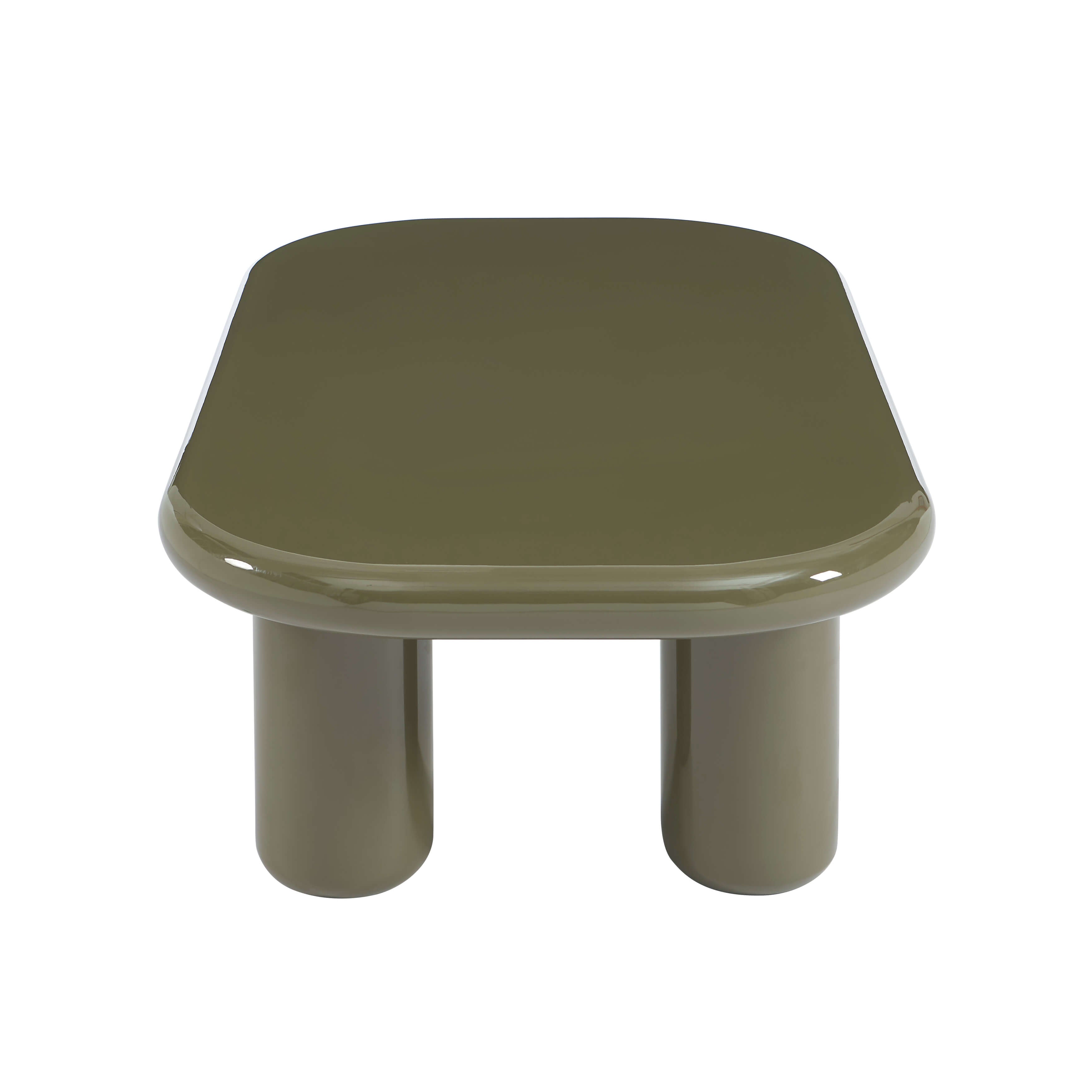 MOXY Coffee Table High Gloss Finish (47") - Green