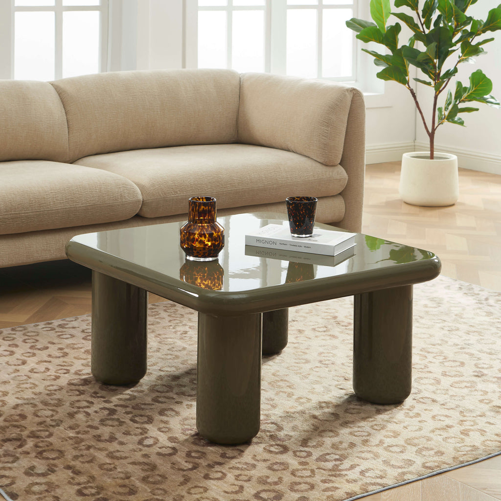 MOXY Coffee Table High Gloss Finish (31") - Green