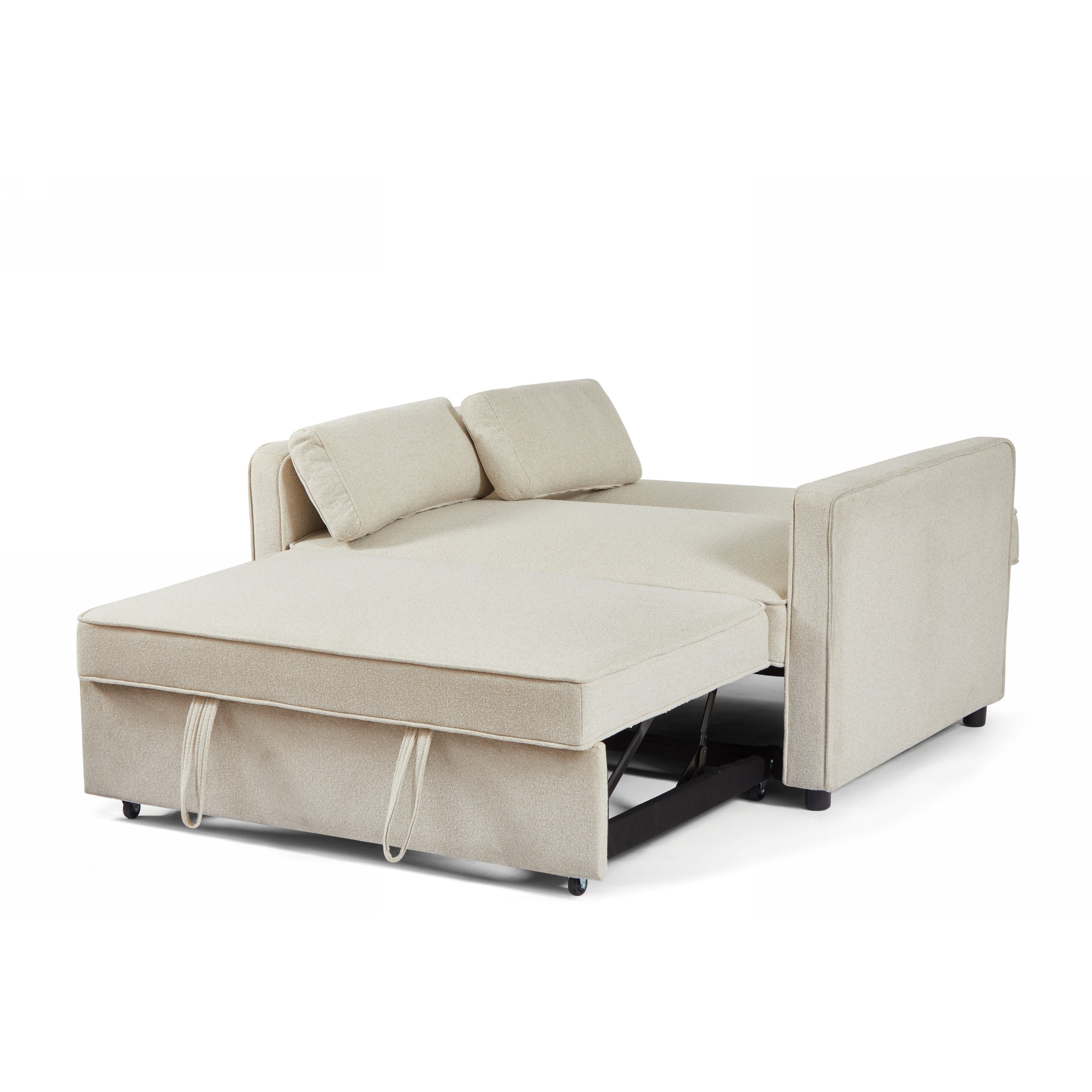 NEVA Convertible Sleeper Sofa – Fabric 2-Seater Living Room Furniture