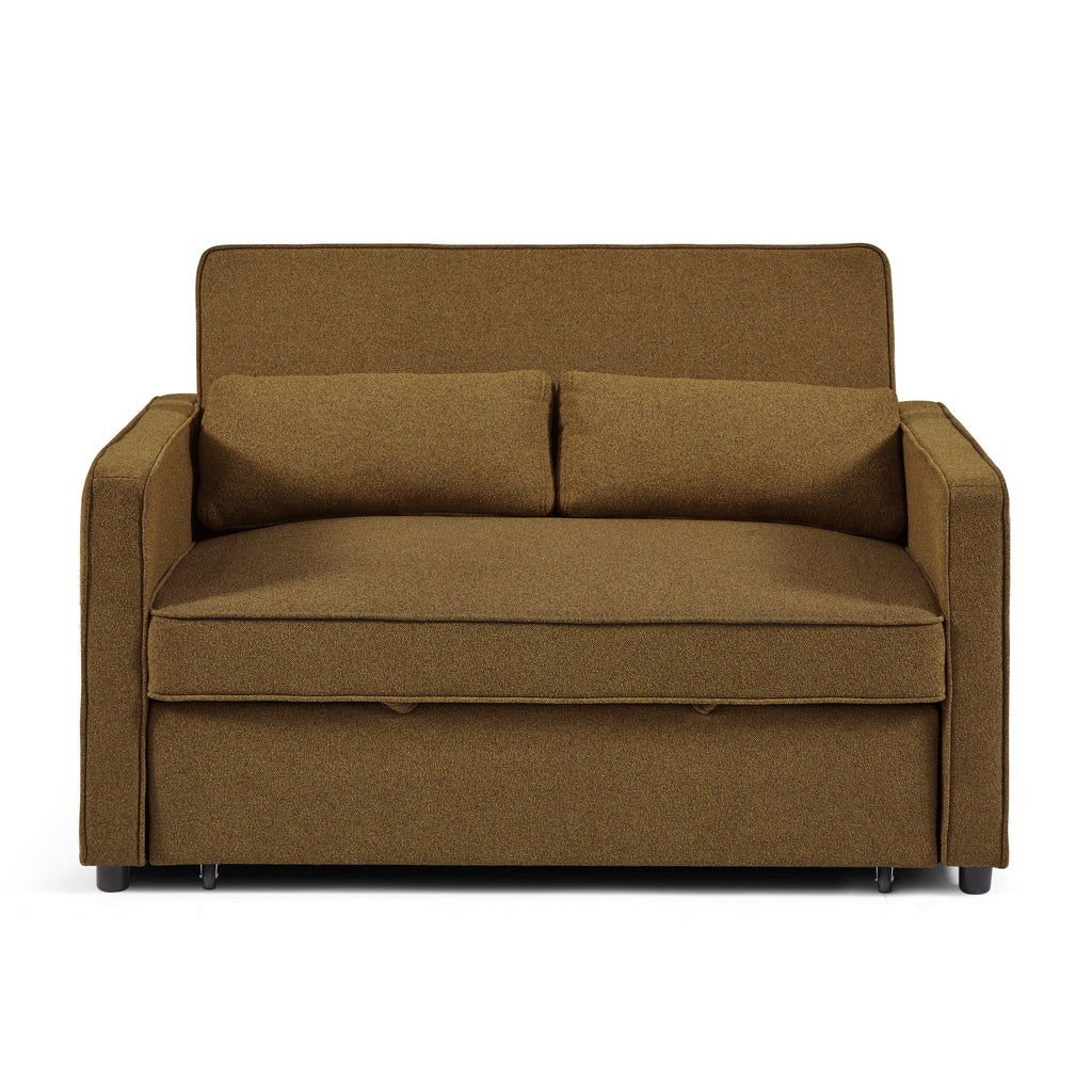 NEVA Convertible Sleeper Sofa – Fabric 2-Seater Living Room Furniture