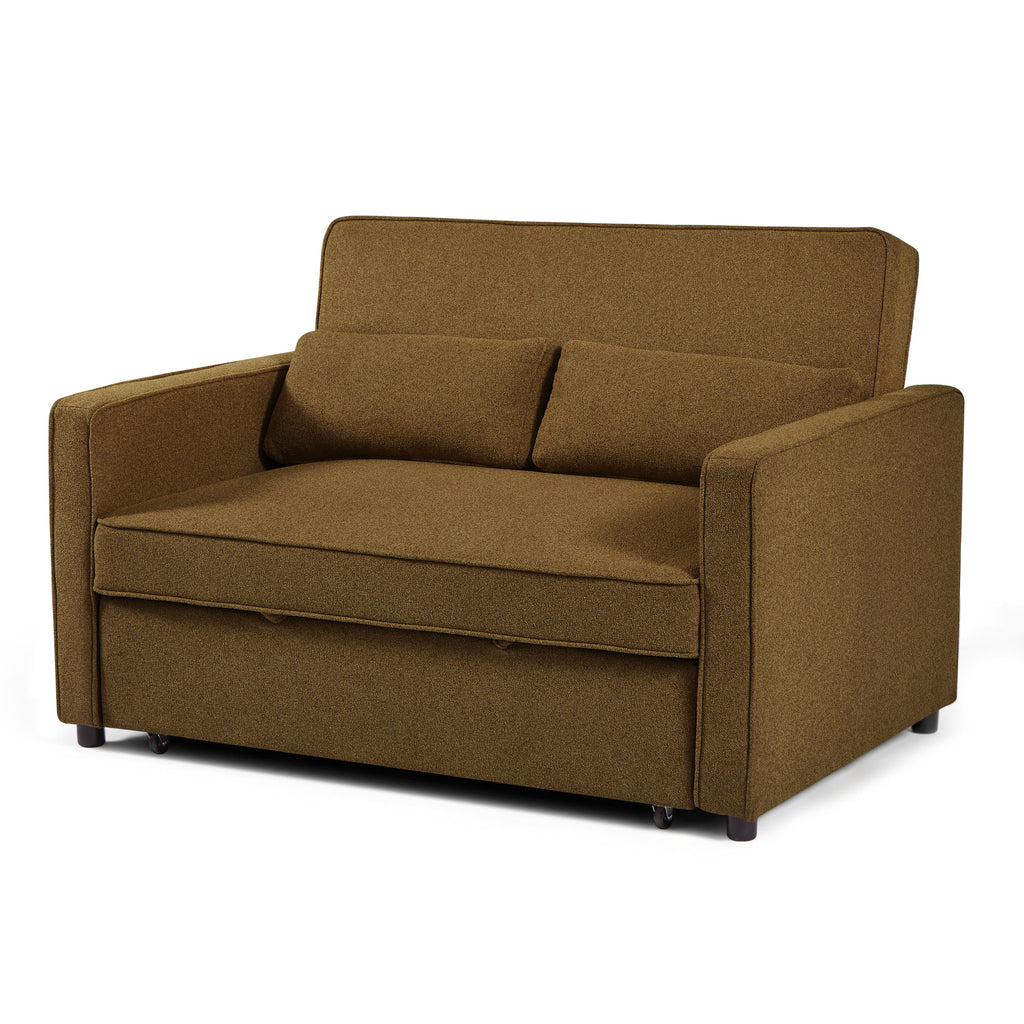 NEVA Convertible Sleeper Sofa – Fabric 2-Seater Living Room Furniture